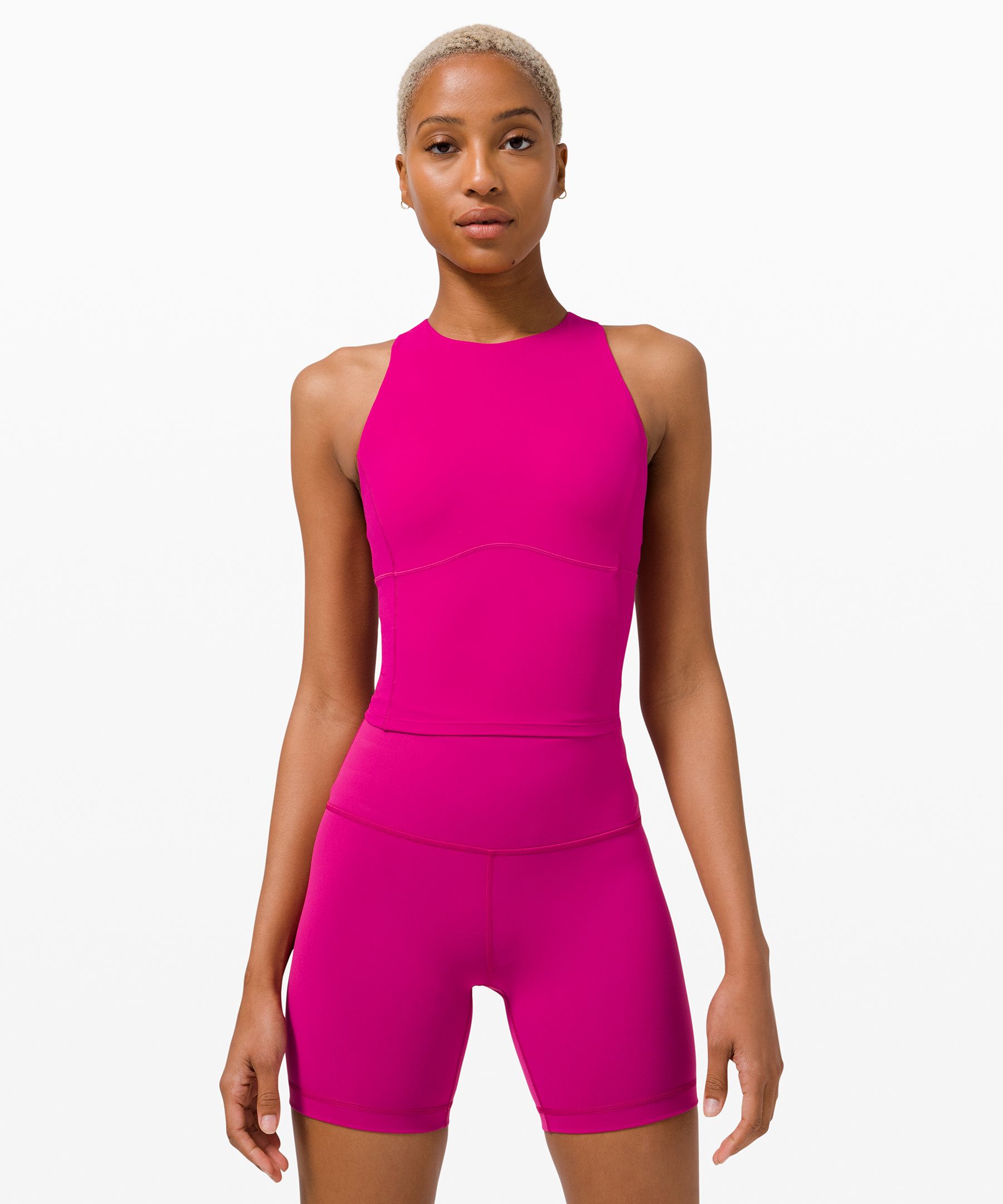 Lululemon Key To Balance Tank Top In Pink
