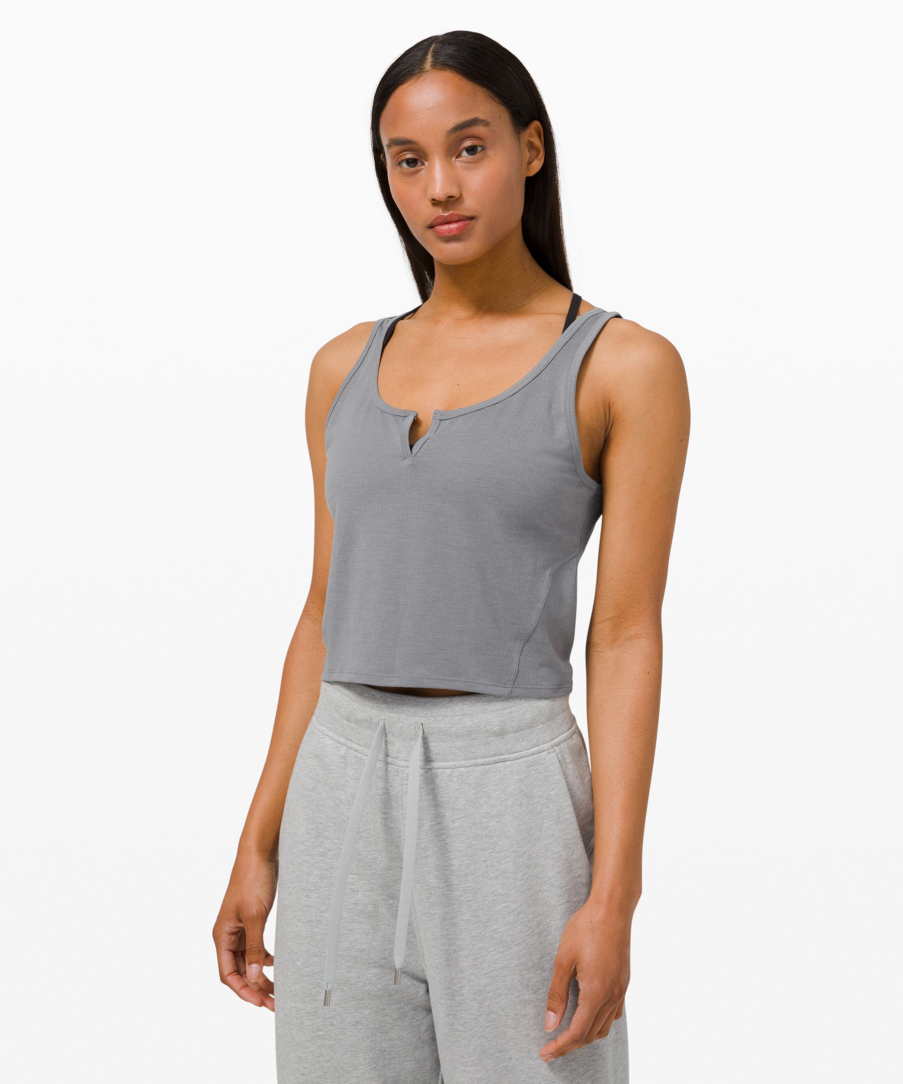 Cropped Henley Tank Tanks Lululemon NZ