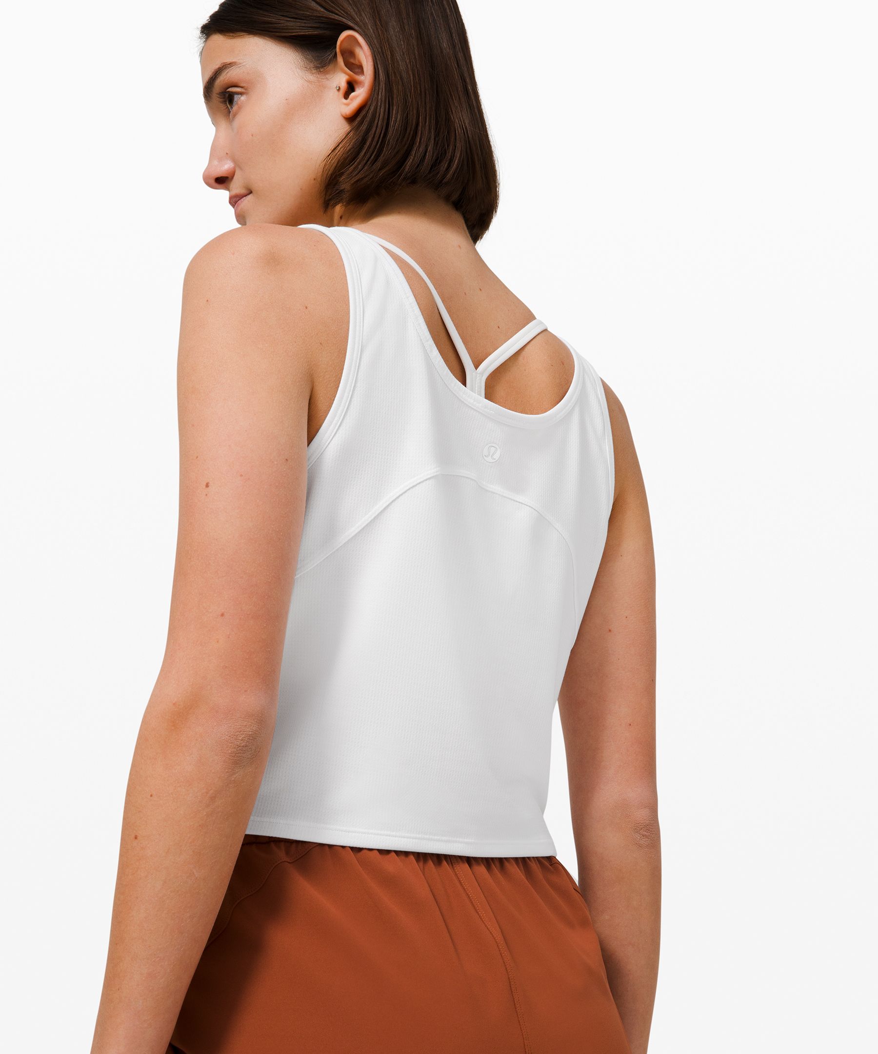 Cropped Henley Tank  Women's Cropped Henley – The Range