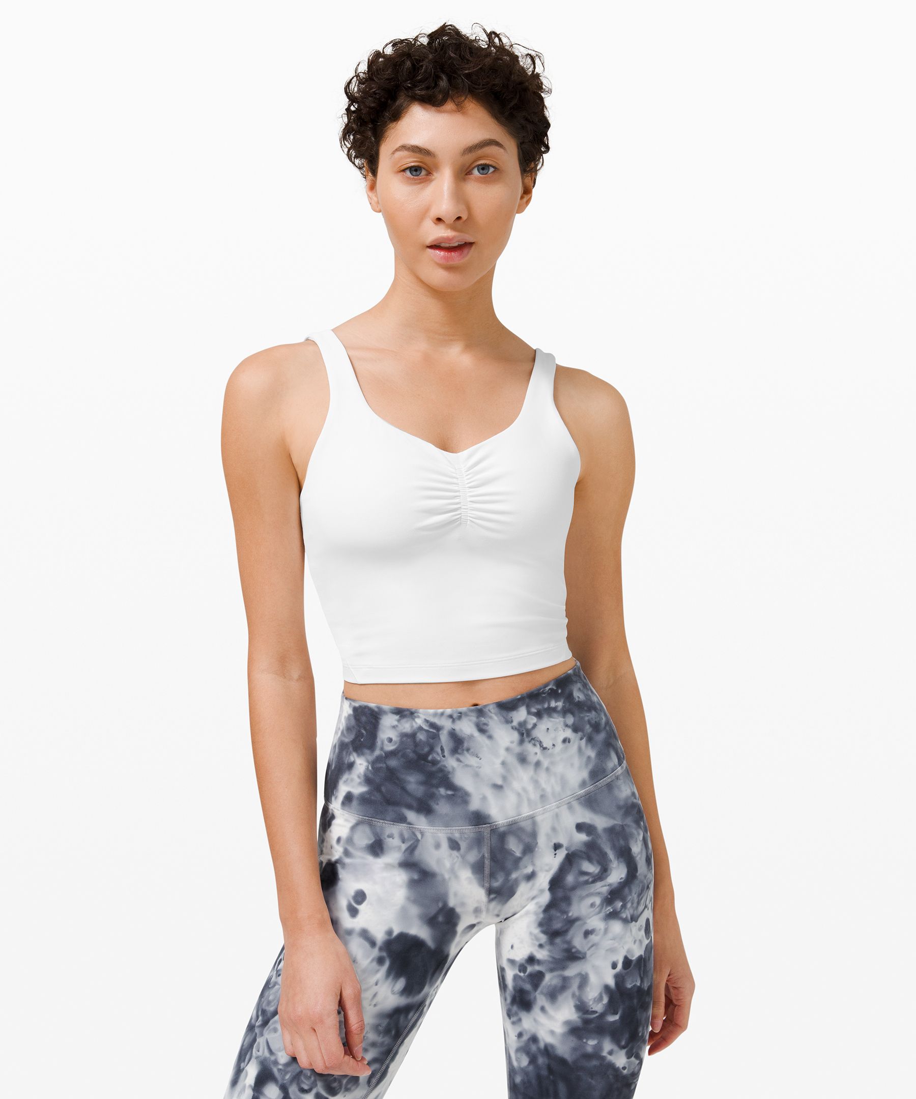 lululemon - Align Tank White on Designer Wardrobe