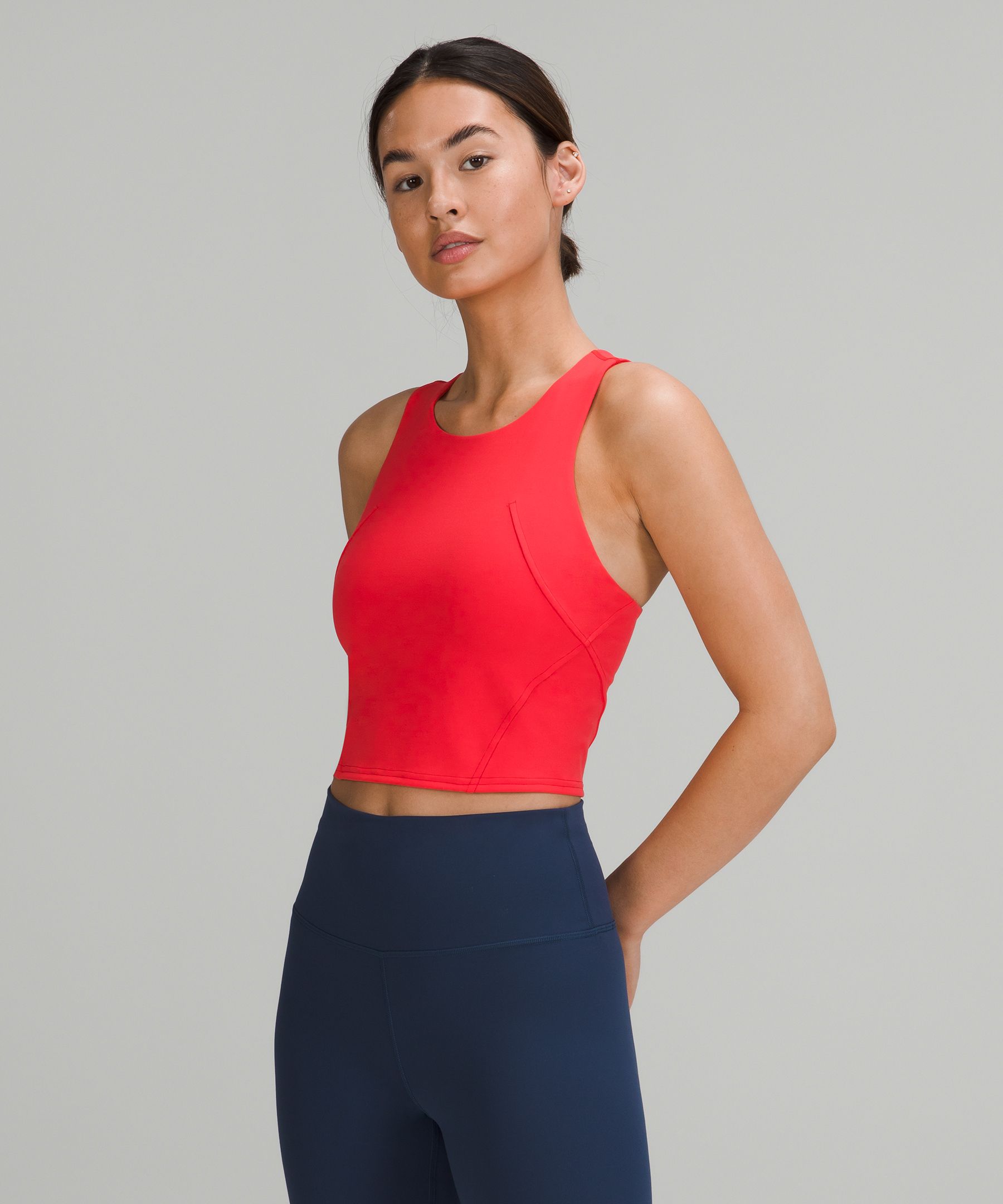 Lululemon Invigorate Training Tank Top In Love Red