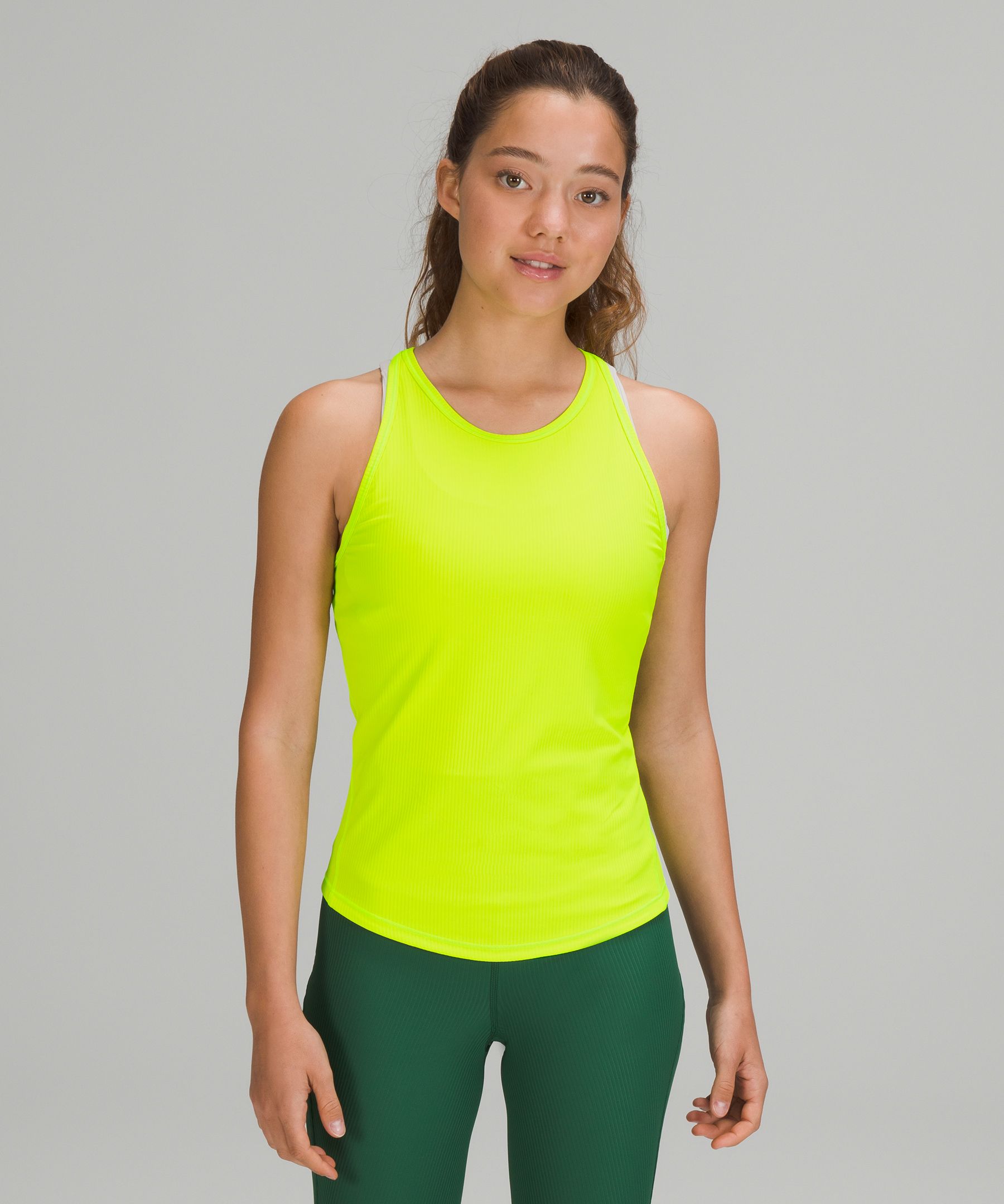 Lululemon Base Pace Ribbed Tank Top In Moonlit Magenta