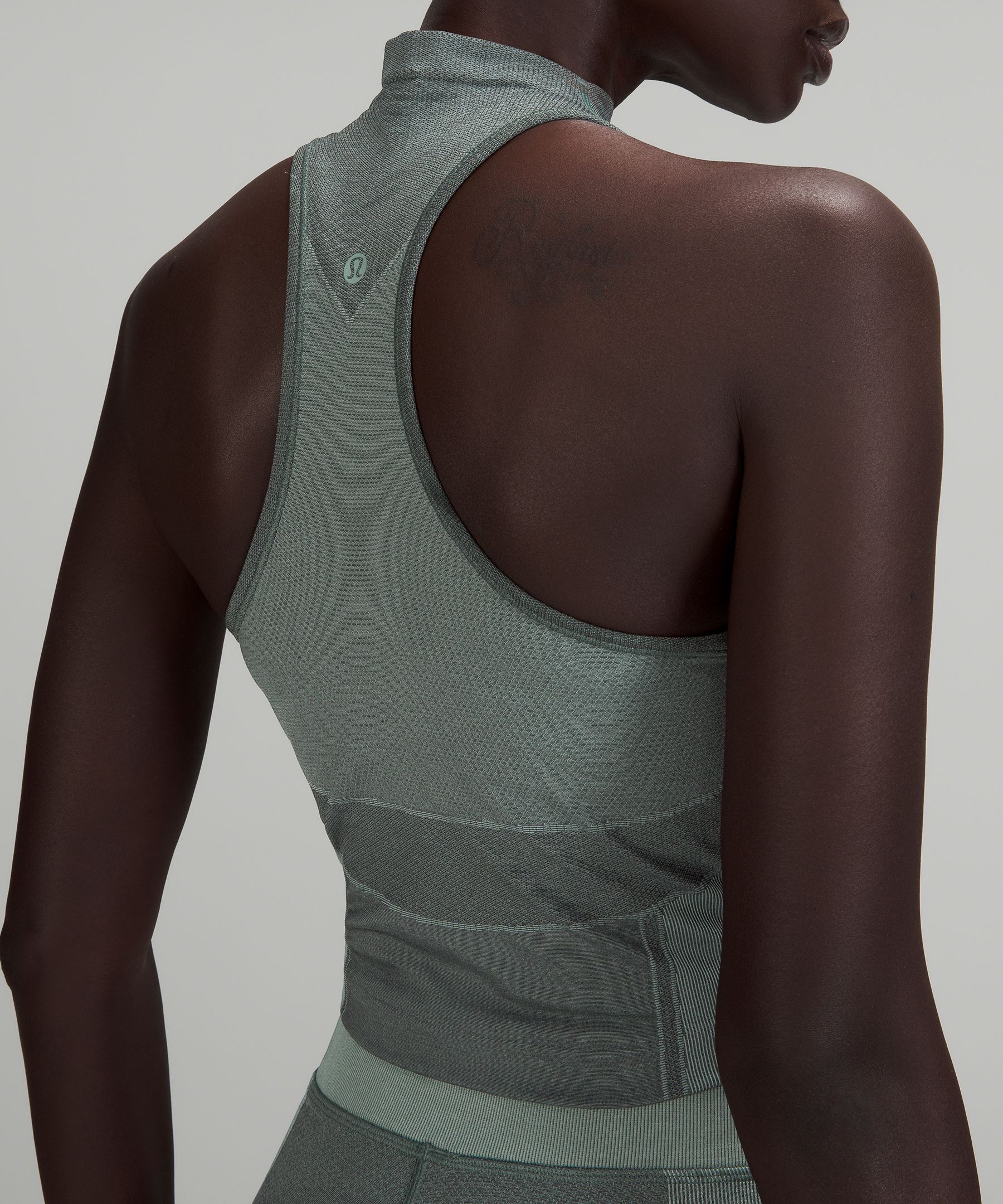 Lululemon lab Seamless Cropped Training Tank Top, Women's Sleeveless & Tops