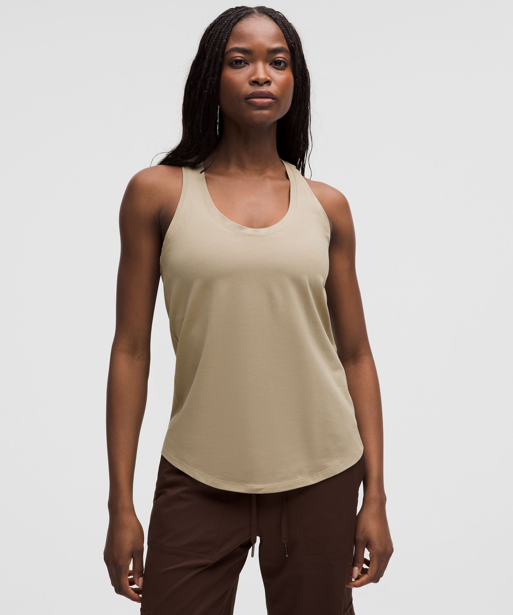 Love Tank Top - Brown