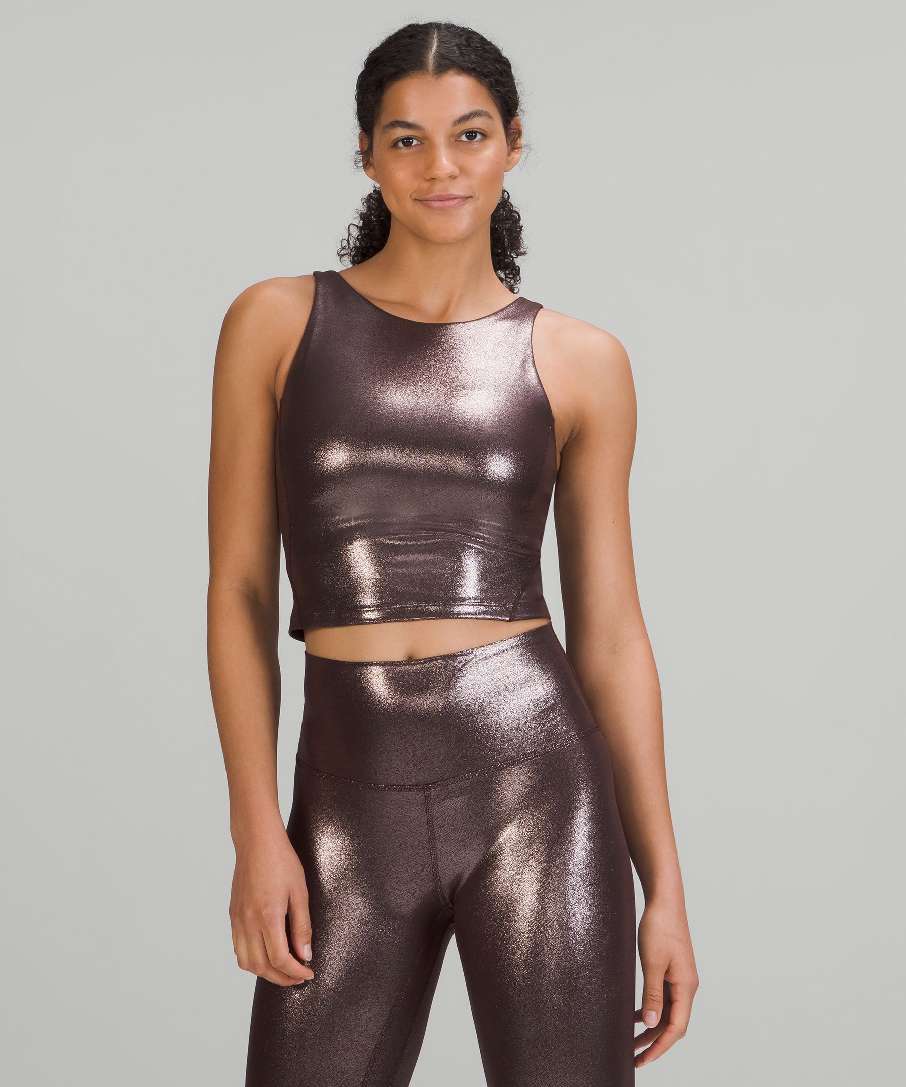 Lululemon Align™ Ribbed High-neck Tank Top Shine