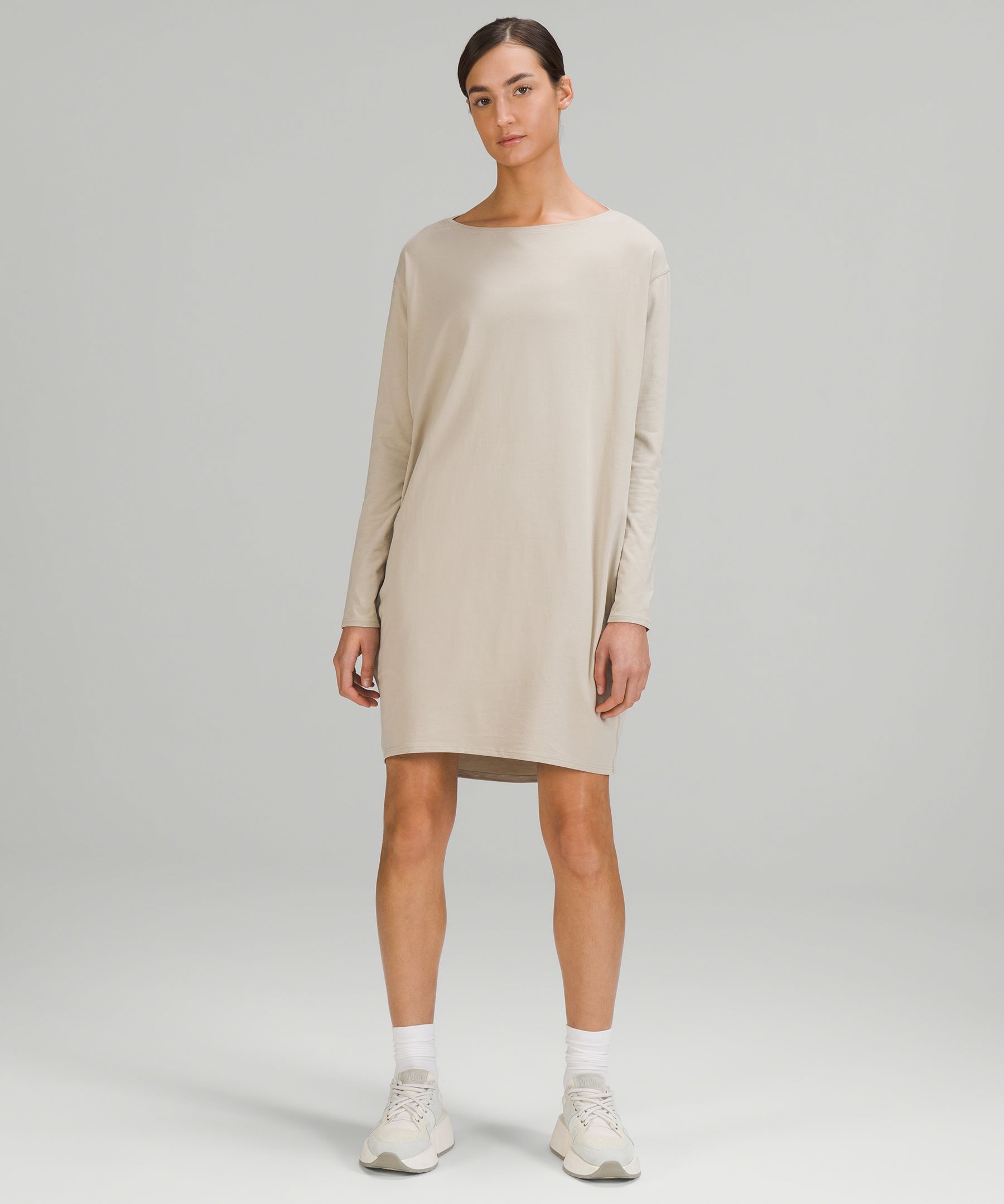 Back in Action Long-Sleeve Dress