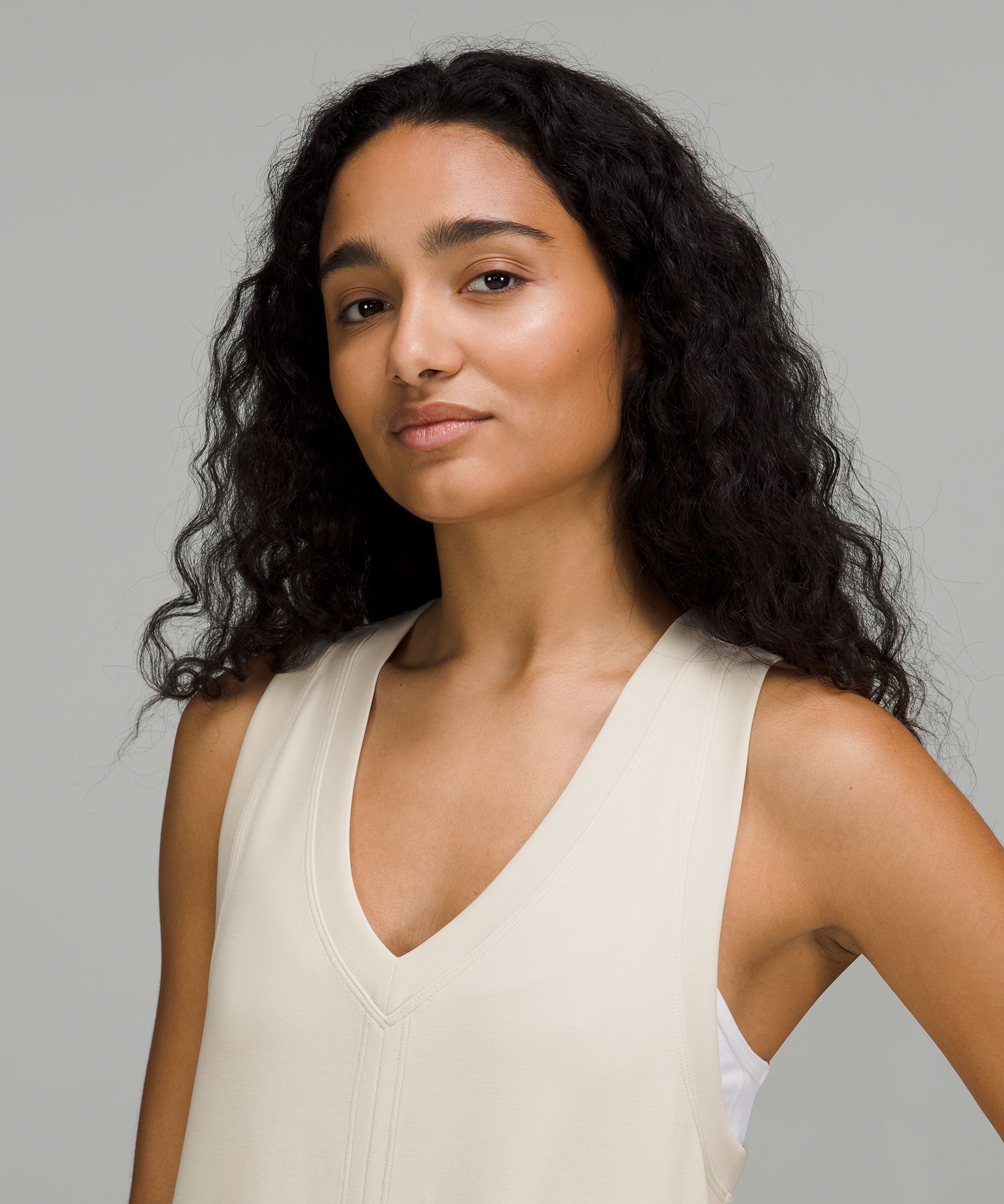 Ease of it All VNeck Midi Dress Dresses Lululemon EU