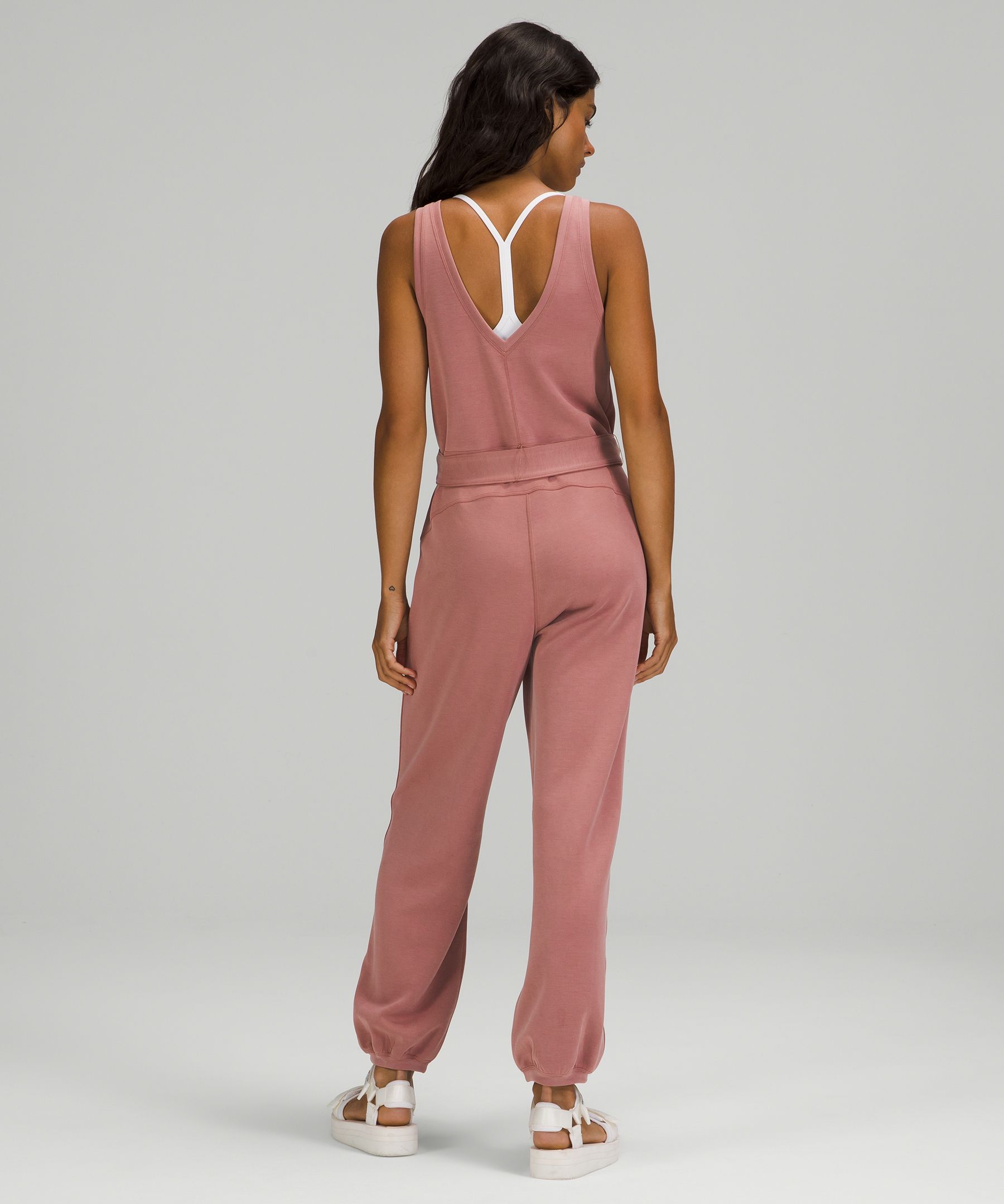 Ease of it All V-Neck Jumpsuit *Softstreme