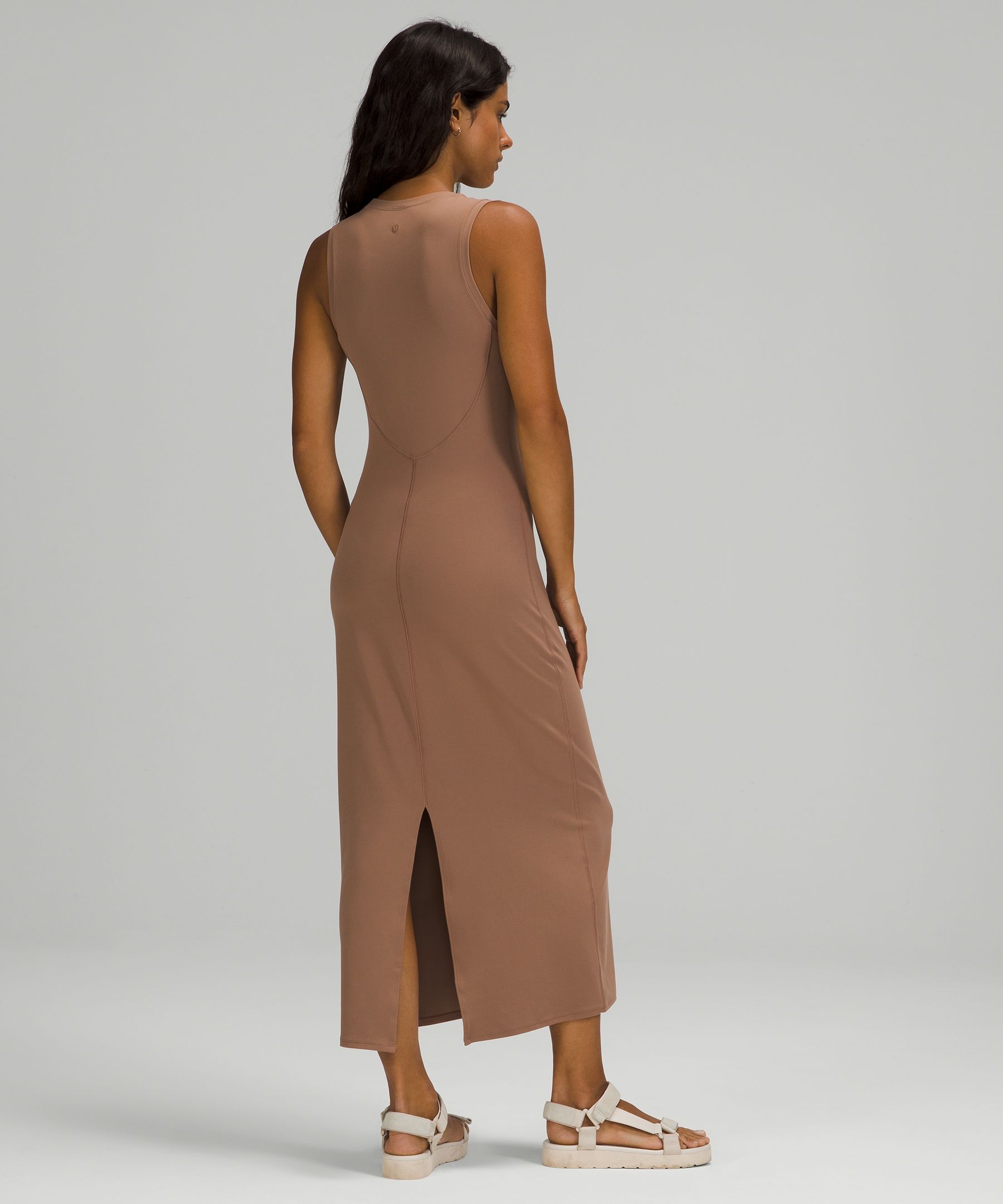 All Aligned Ribbed Midi Dress, Women's Dresses