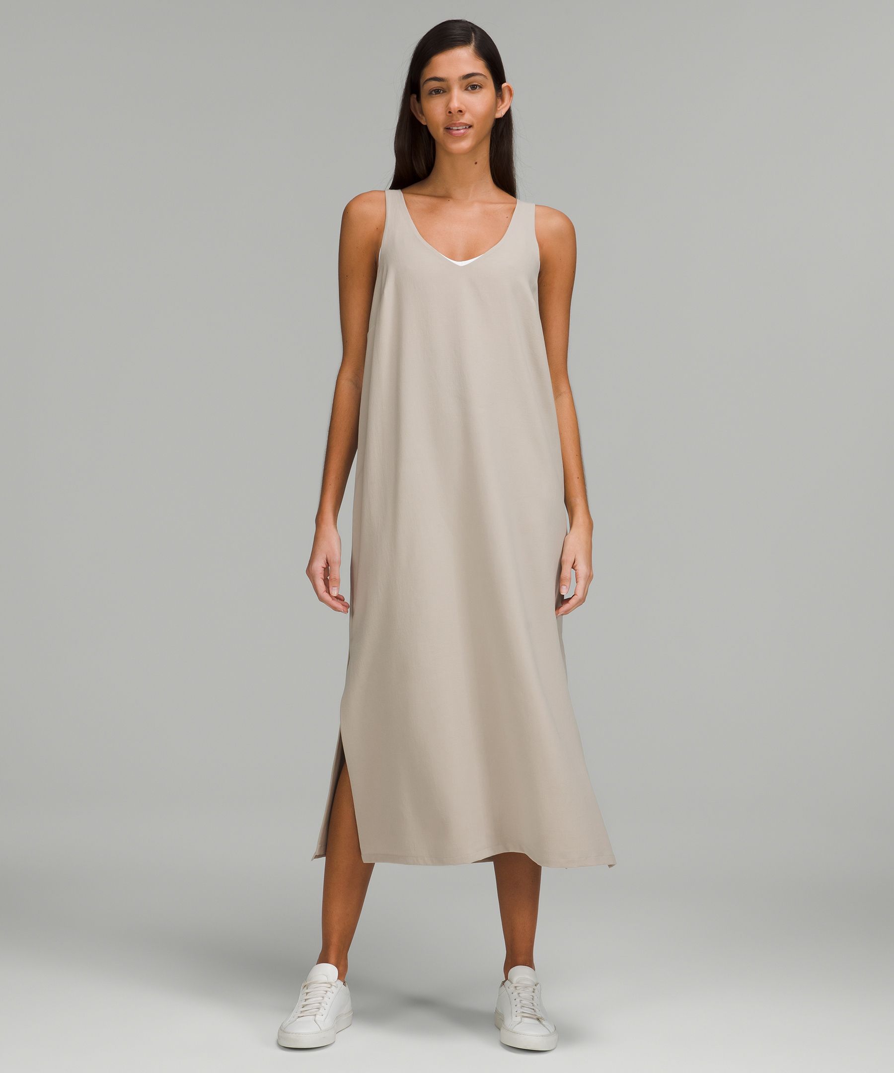 V-Neck Midi Dress | Women's Dresses ...