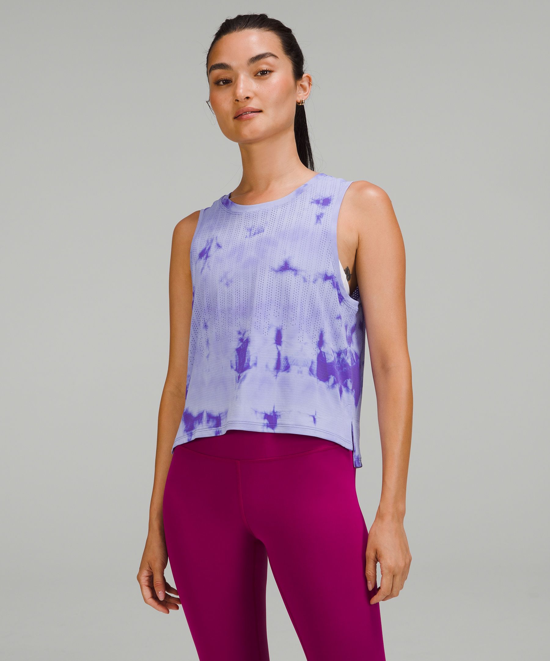 Lululemon Train to Be Tank Top - Capture Blue / Capture Blue