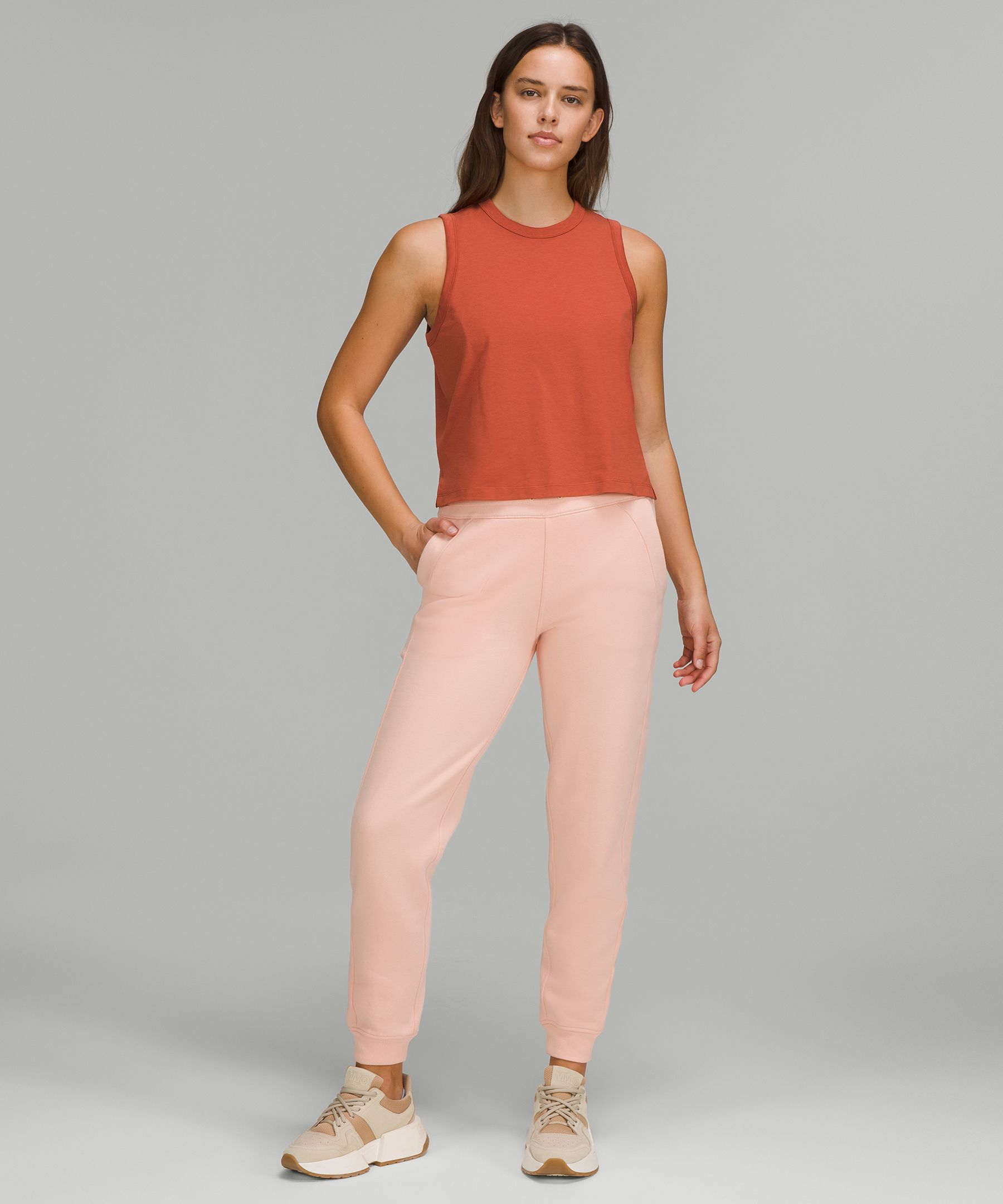 Lululemon Classic-Fit Cotton-Blend Tank Top. 2