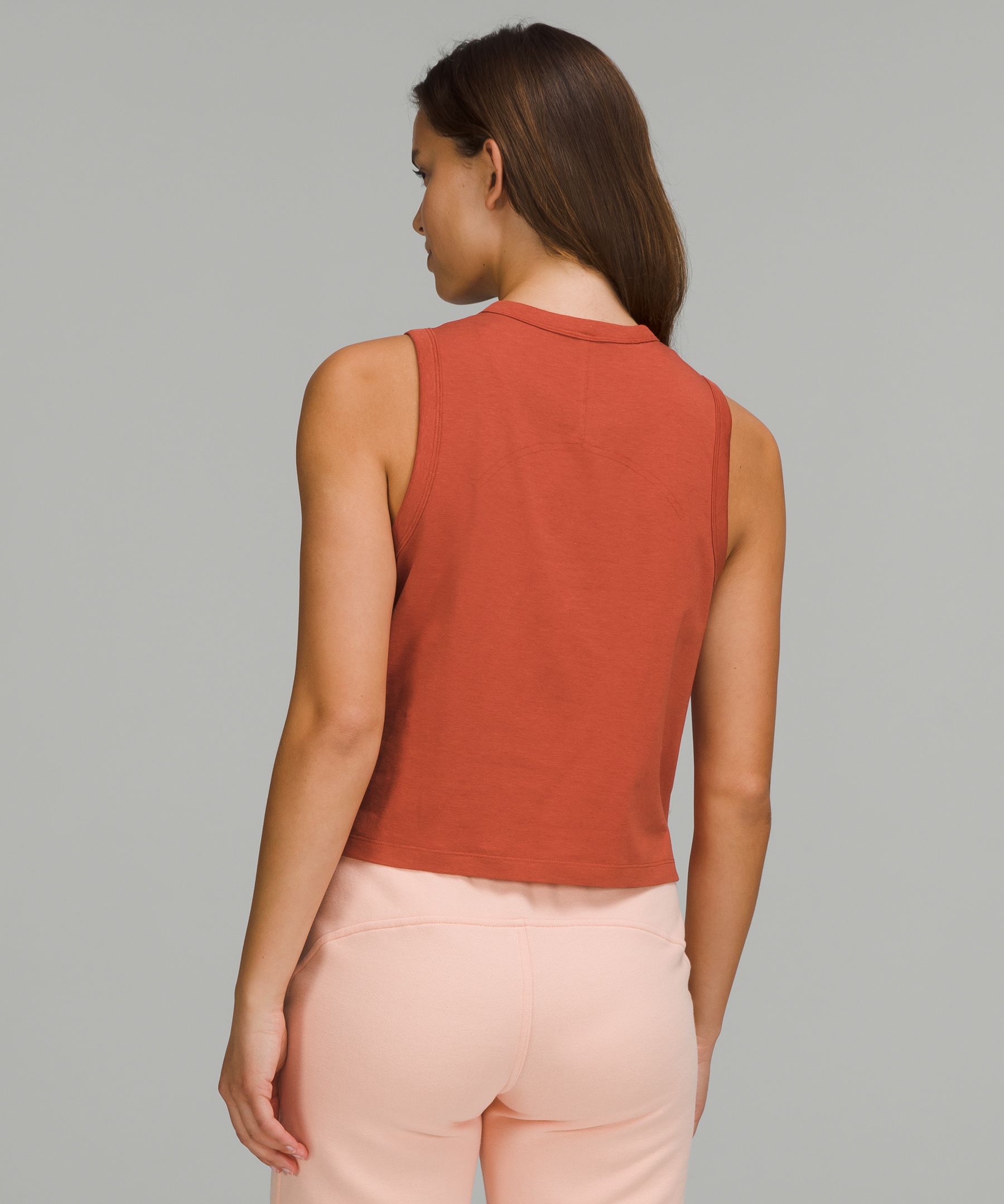Lululemon Classic-Fit Cotton-Blend Tank Top. 3