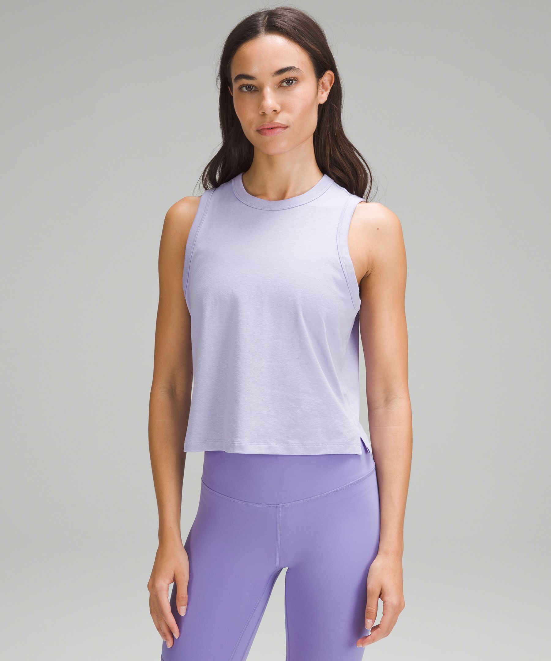 Classic-Fit Cotton-Blend Tank Top, Women's Sleeveless & Tank Tops