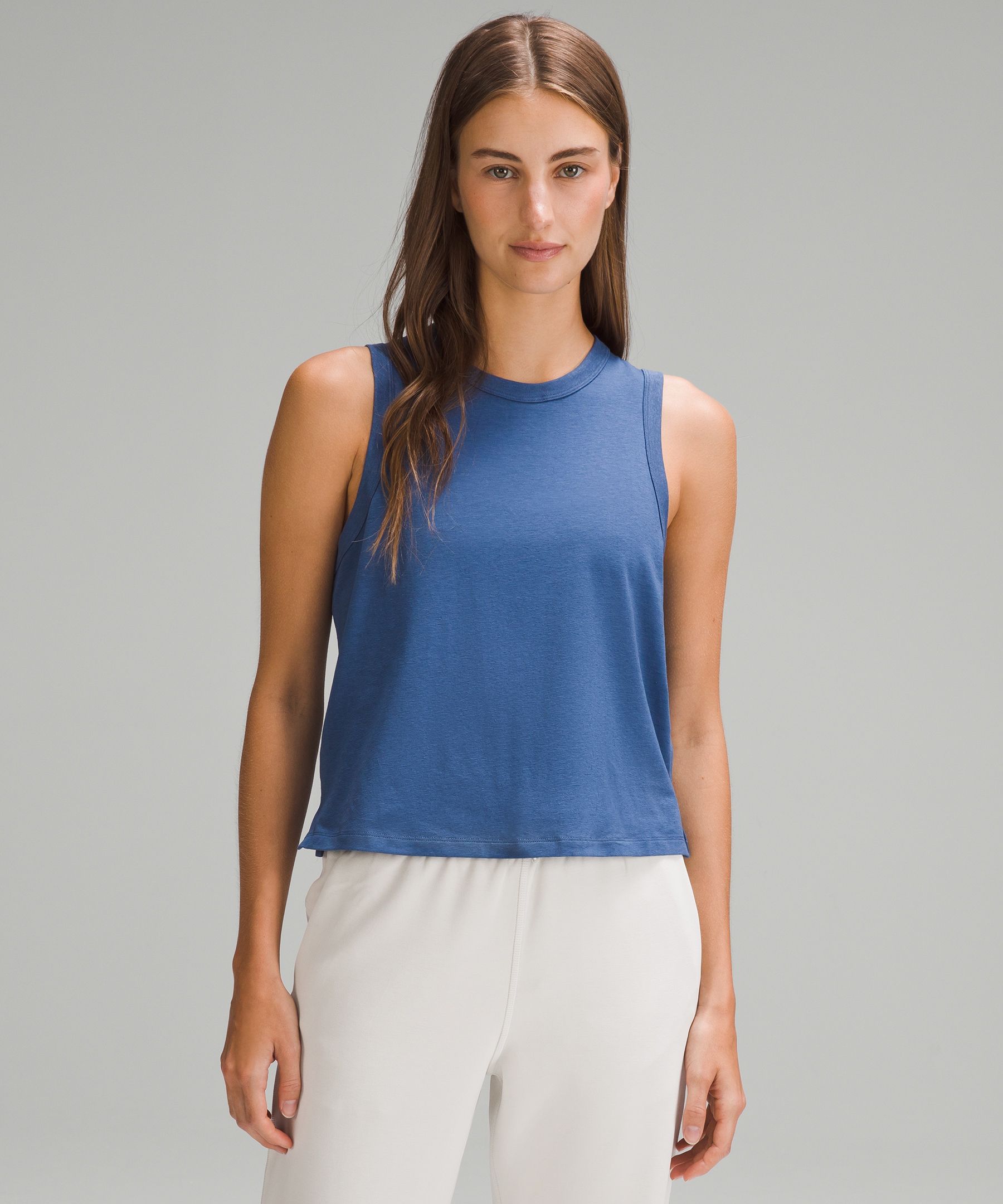 Lululemon Classic-fit Cotton-blend Tank Top