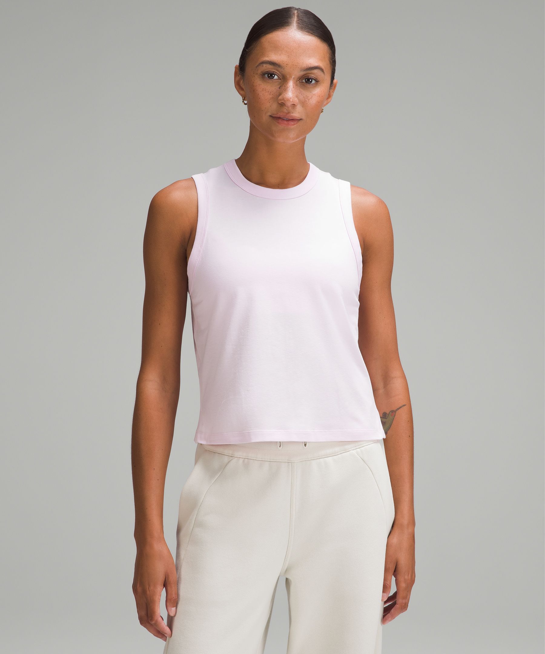 Lululemon Classic-fit Cotton-blend Tank Top