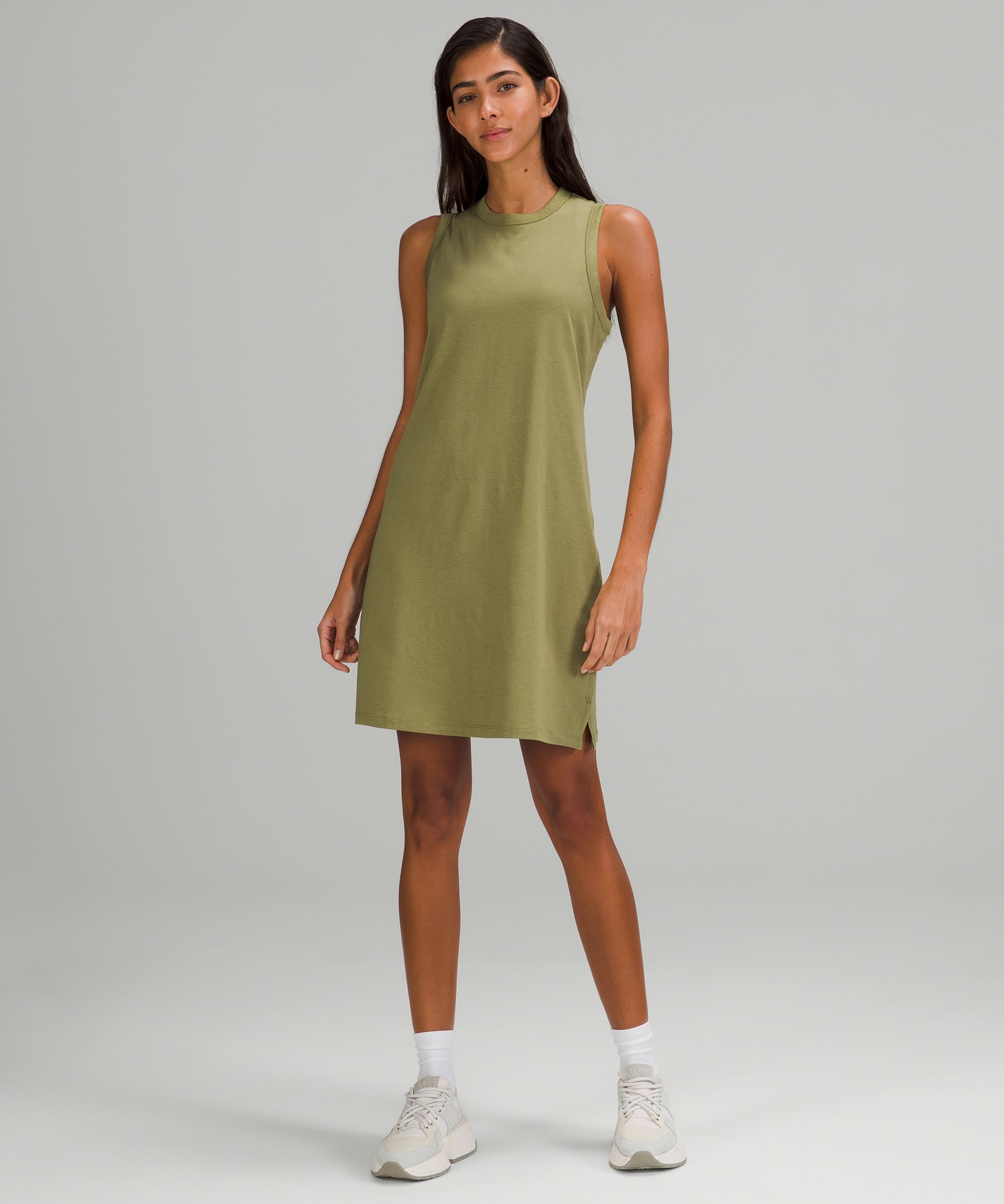 Classic-Fit Cotton-Blend Dress