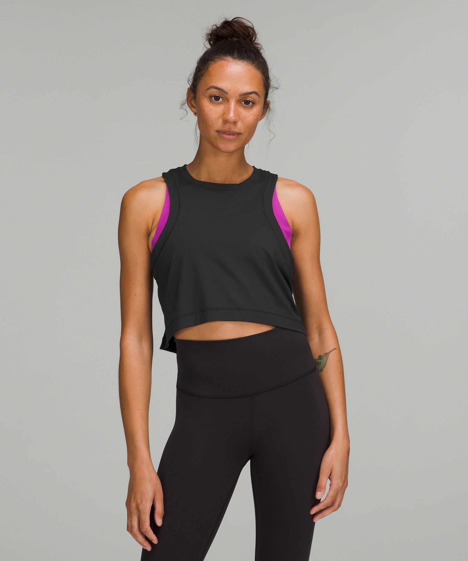 Cropped store training tank