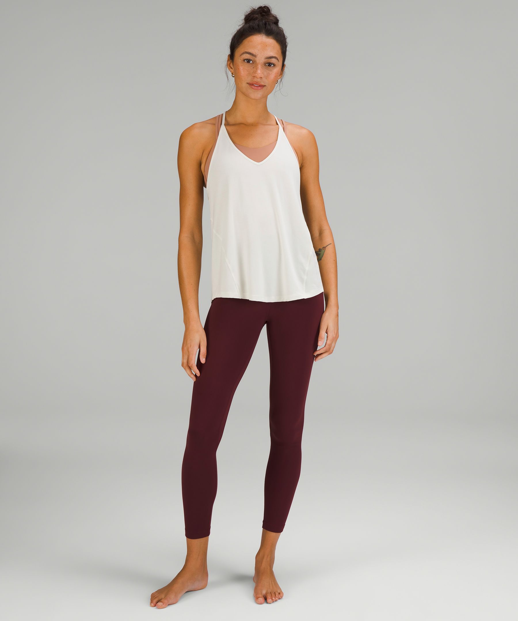 Modal-Silk Yoga Tank, Java, Cacao, White Opal, and more : r