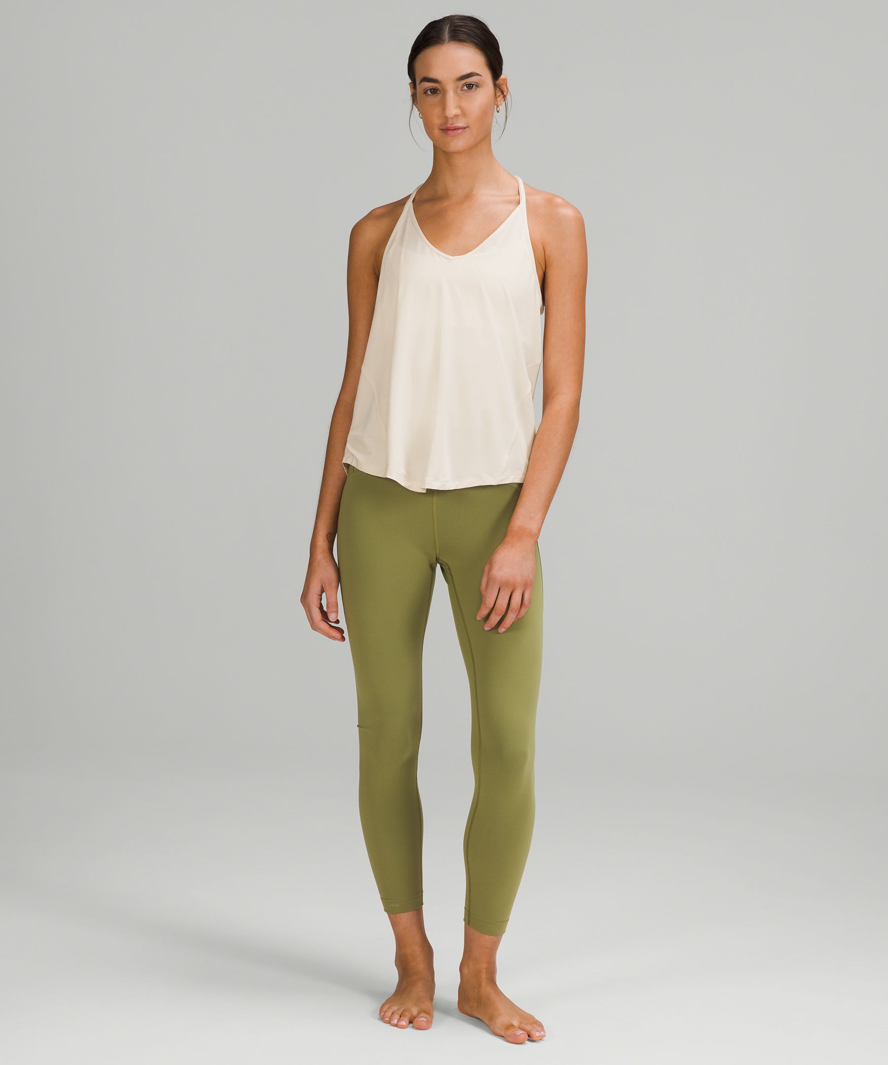 lululemon lululemon Modal-Silk Blend Tie-Front Yoga Tank Top, Women's  Sleeveless & Tank Tops