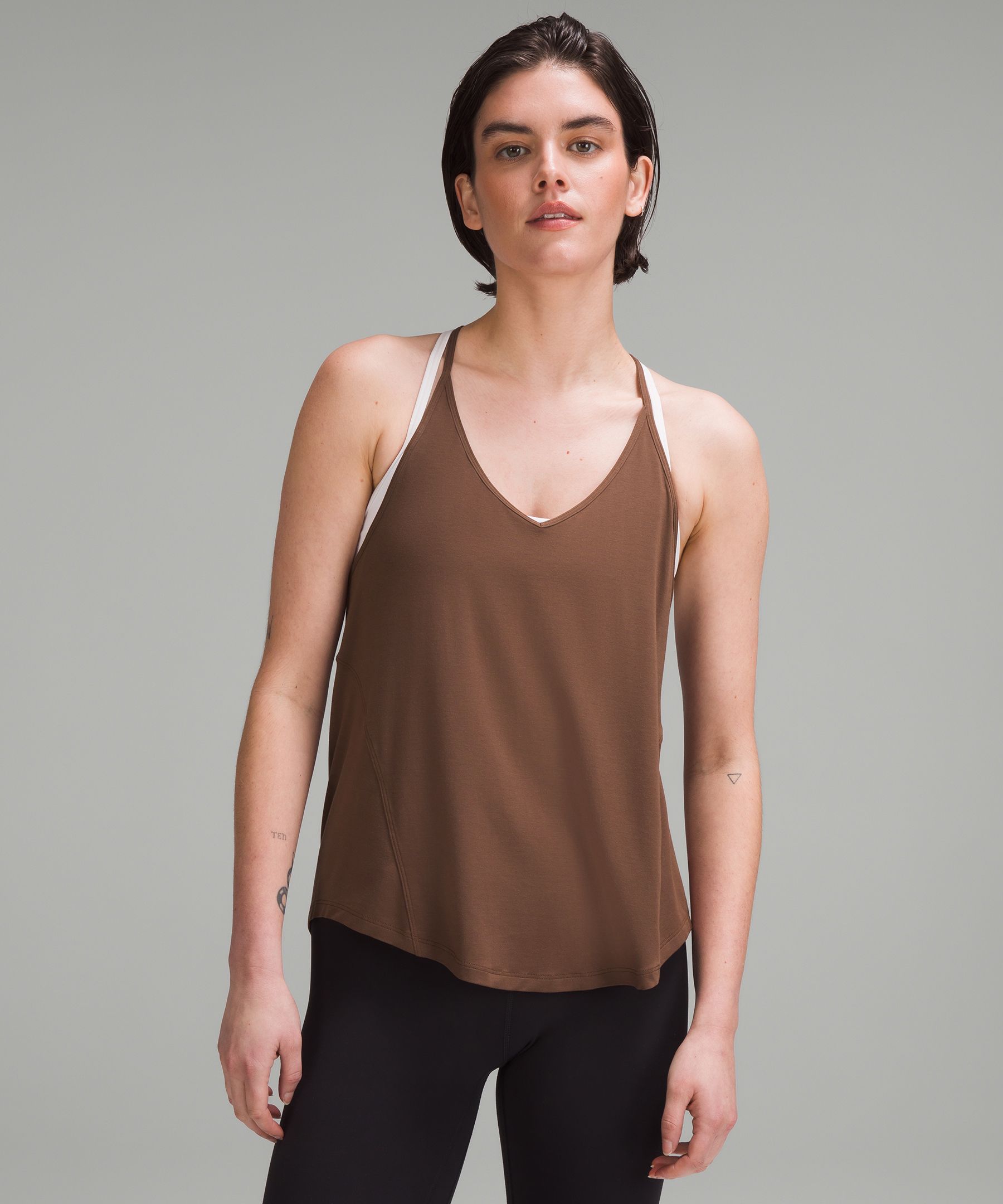 Lululemon athletica Modal-Silk Yoga Tank Top, Women's Sleeveless & Tops