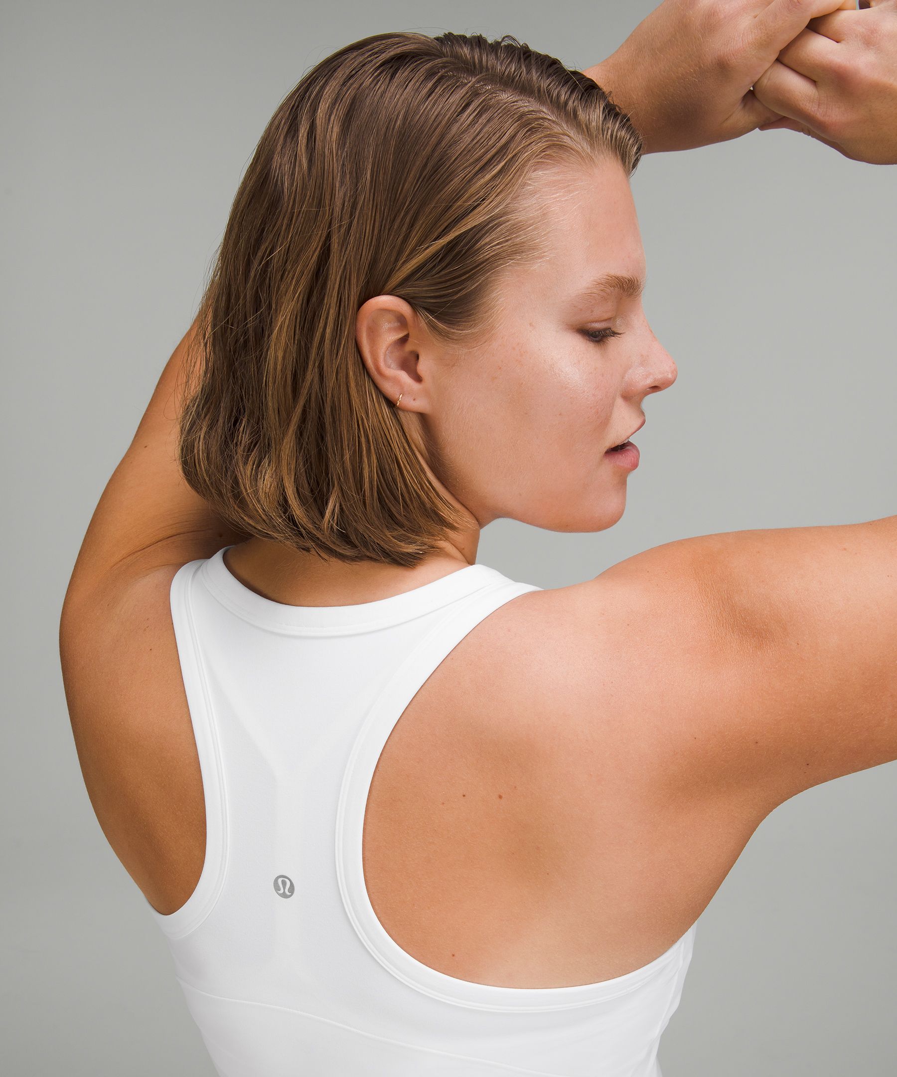 Lululemon Align Hip-Length Racerback Tank Top - Spray Leaf Fireside Red  Multi - lulu fanatics