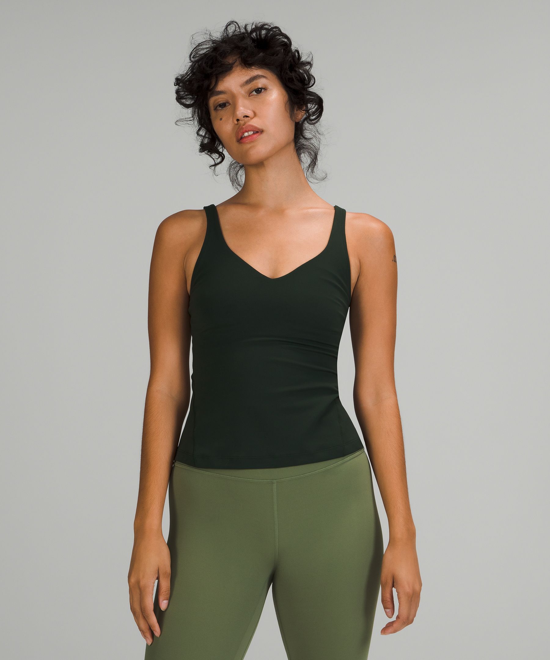 Lululemon Align™ Waist-length Tank Top In Rainforest Green