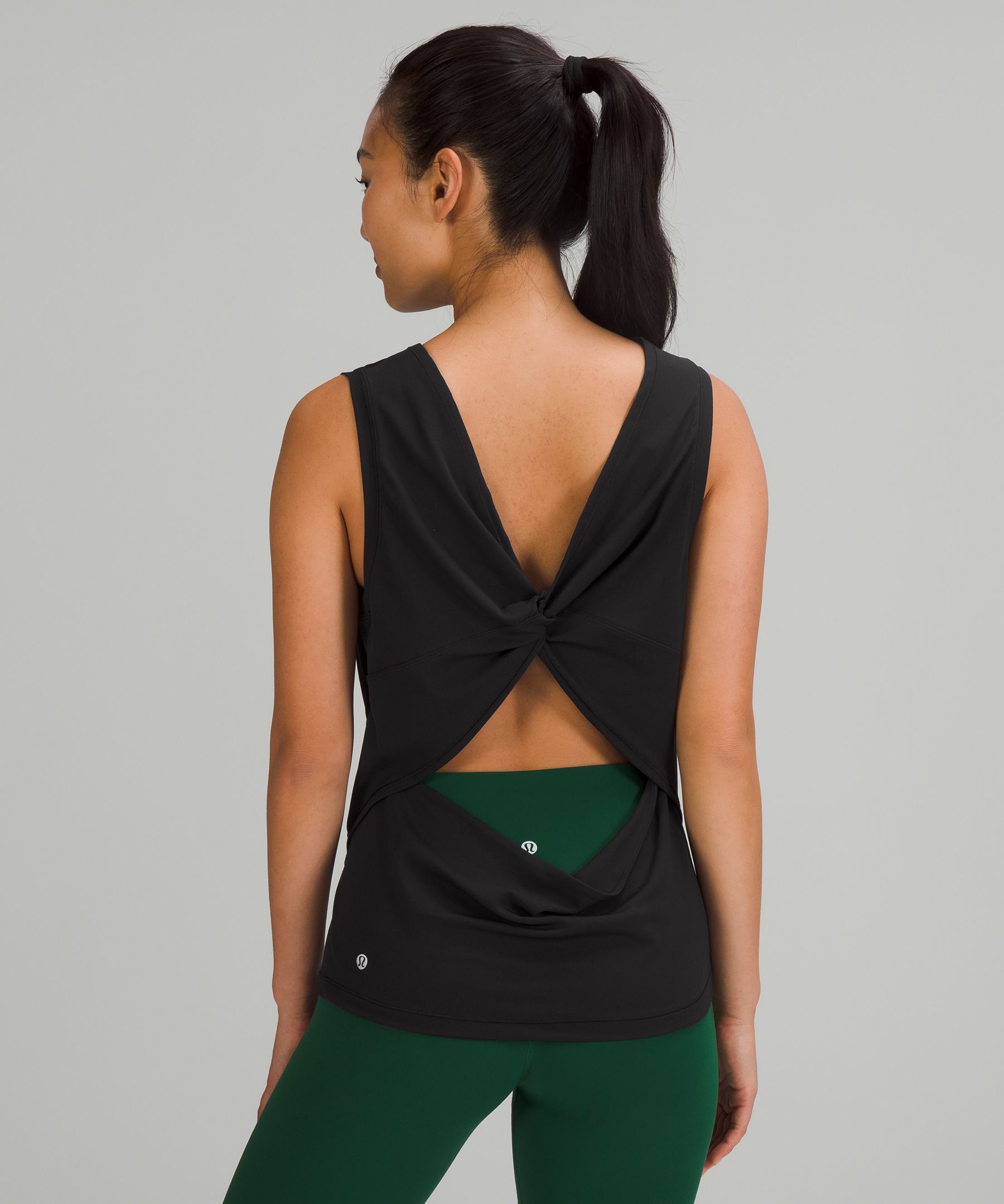 Twist Back Yoga Top