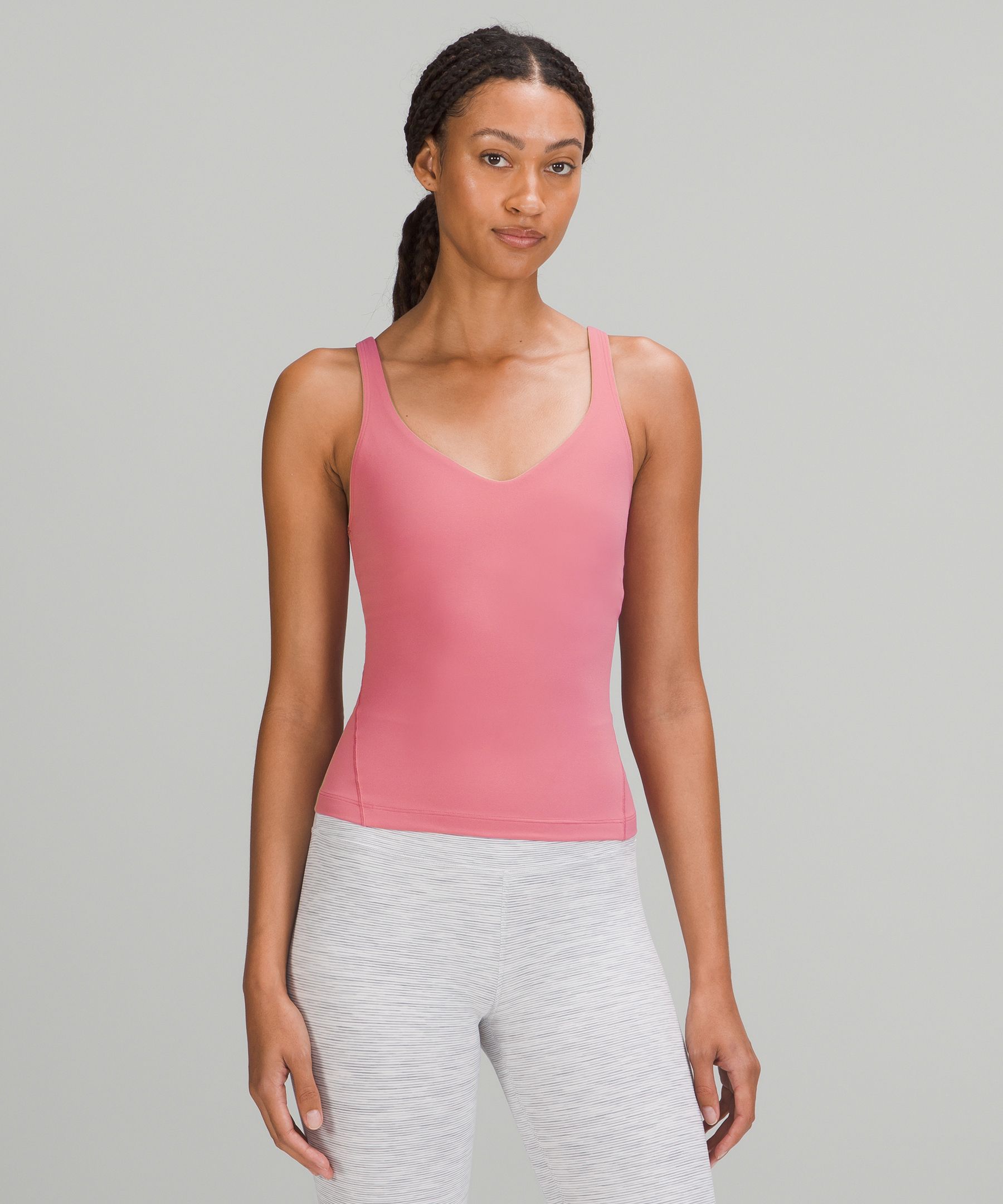 Lululemon Align Waist-Length Tank Top *Light Support, A/B Cups - Lavender  Dew - lulu fanatics