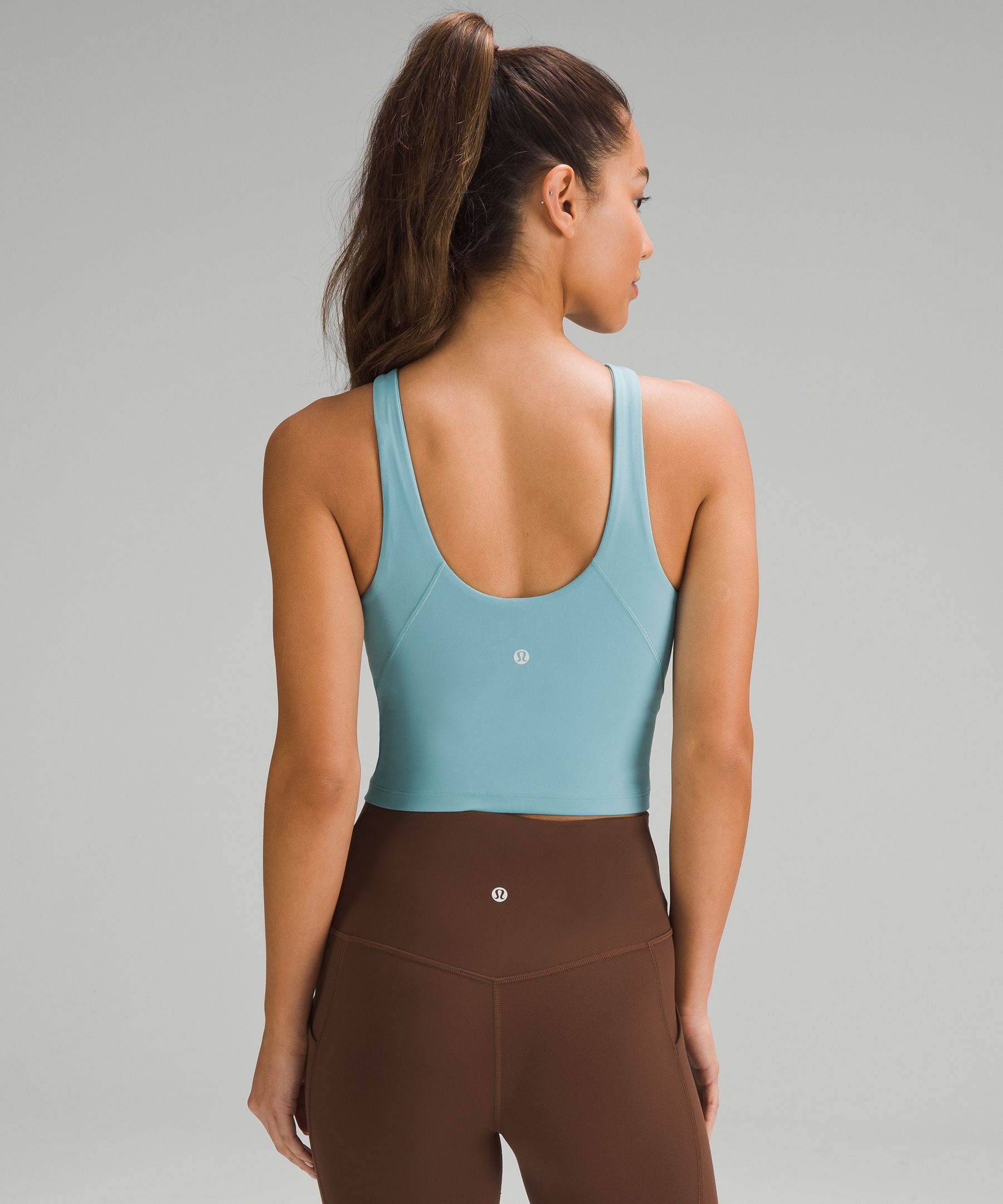 Lululemon Align High-Neck Tank Top - Blue Nile - lulu fanatics