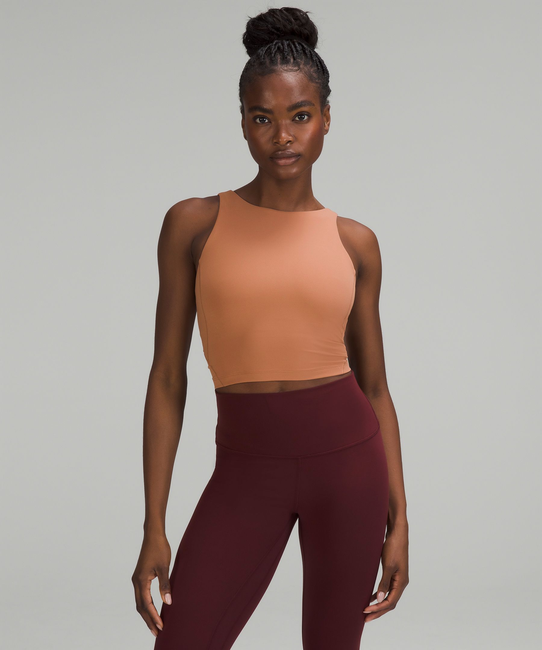 Stylish Lululemon Align Tank in Raspberry Cream