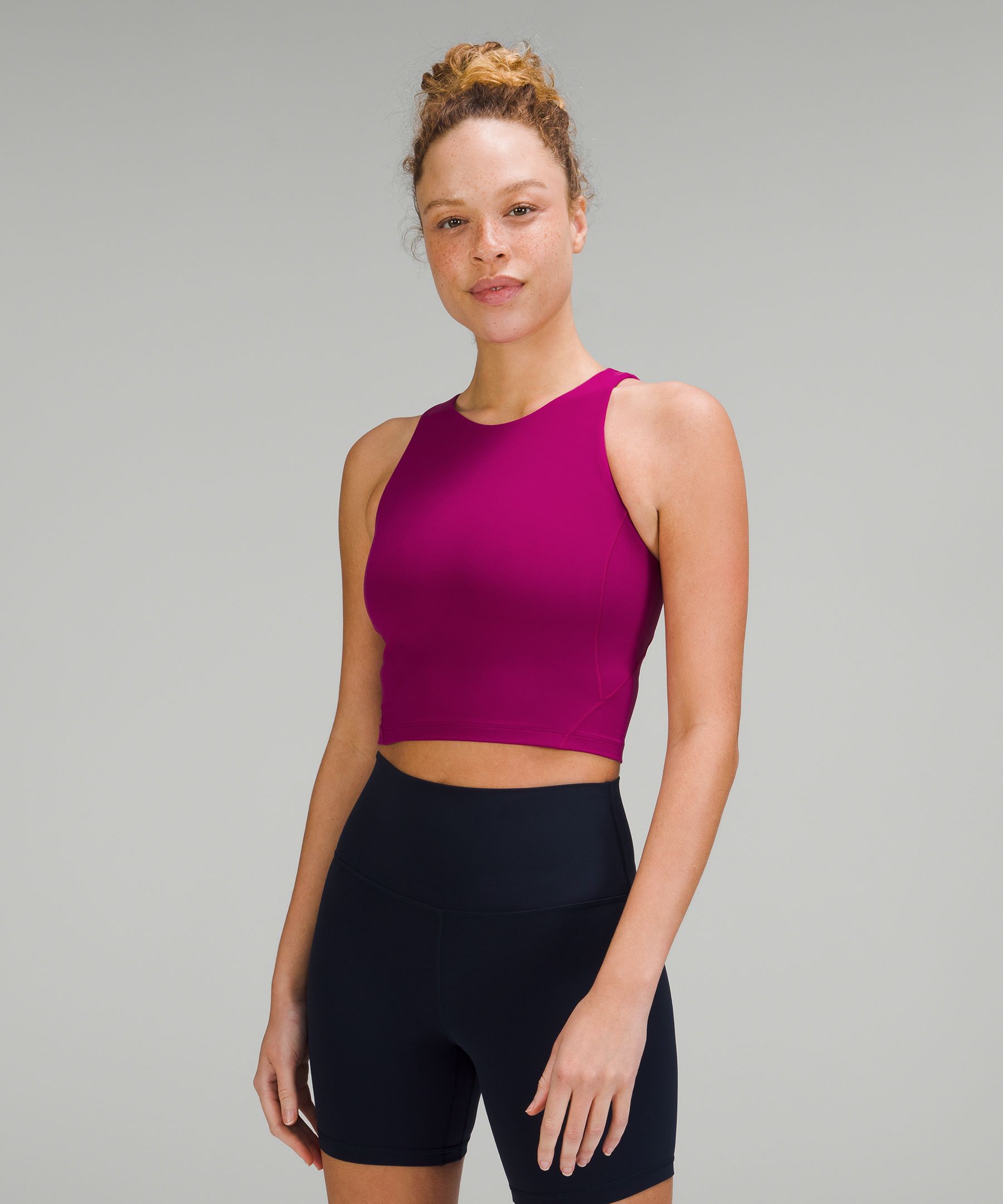 lululemon Align™ Ribbed High-Neck Tank Top, Black