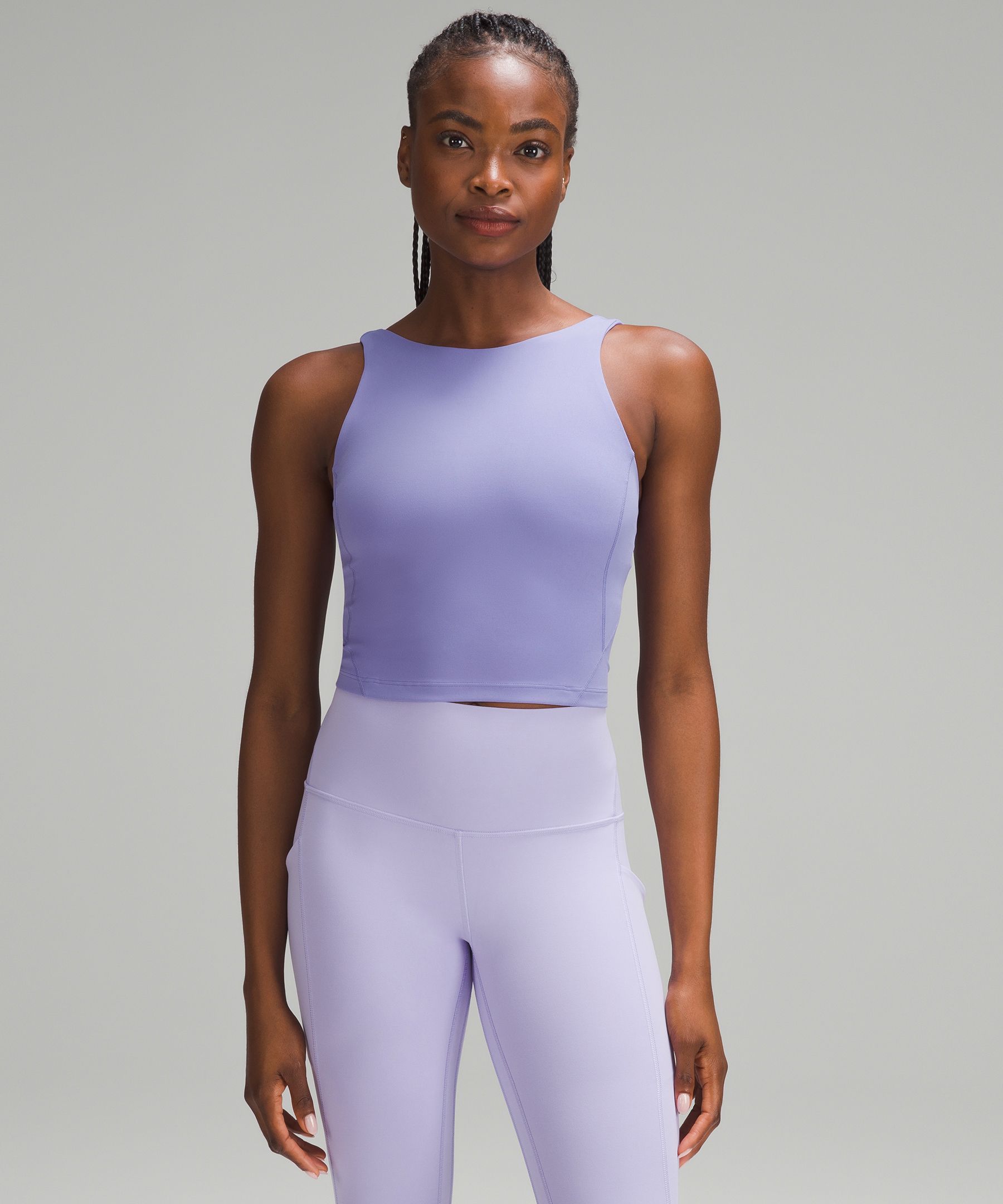 Lululemon Align™ High-neck Tank Top In Pink Taupe