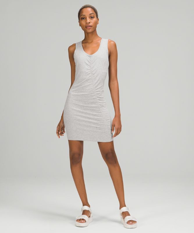 LA Tight To Body Ruched Dress
