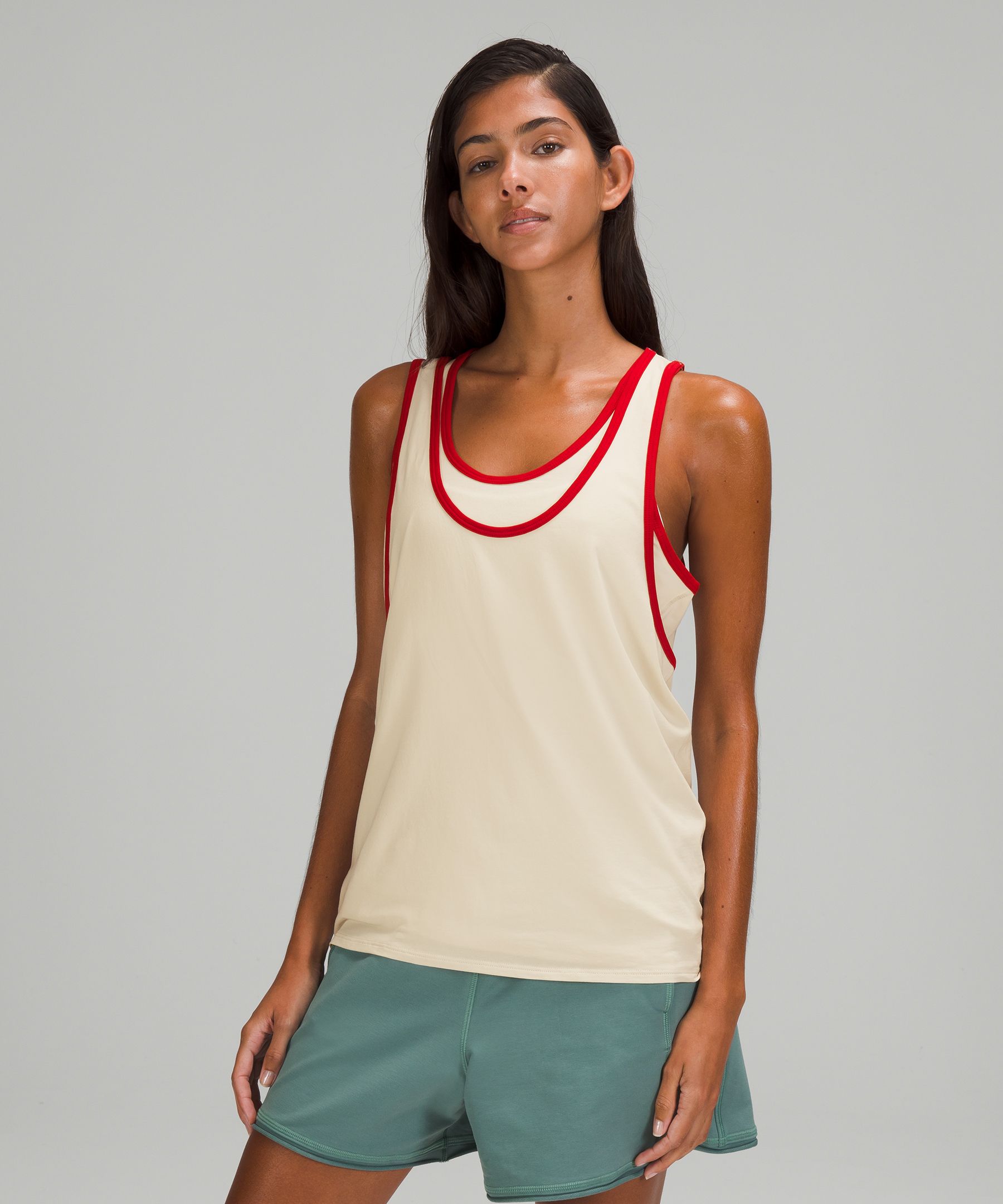 LA Double Layer Tank Top