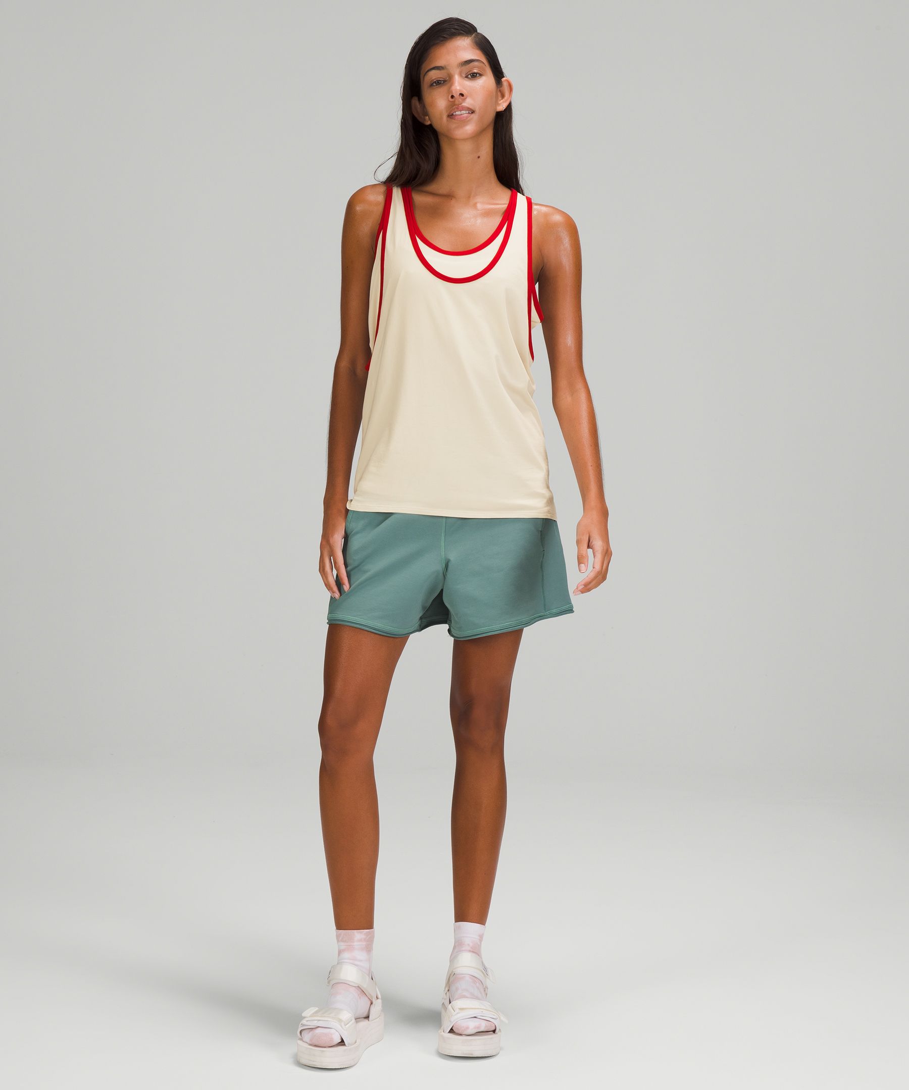 LA Double Layer Tank Top