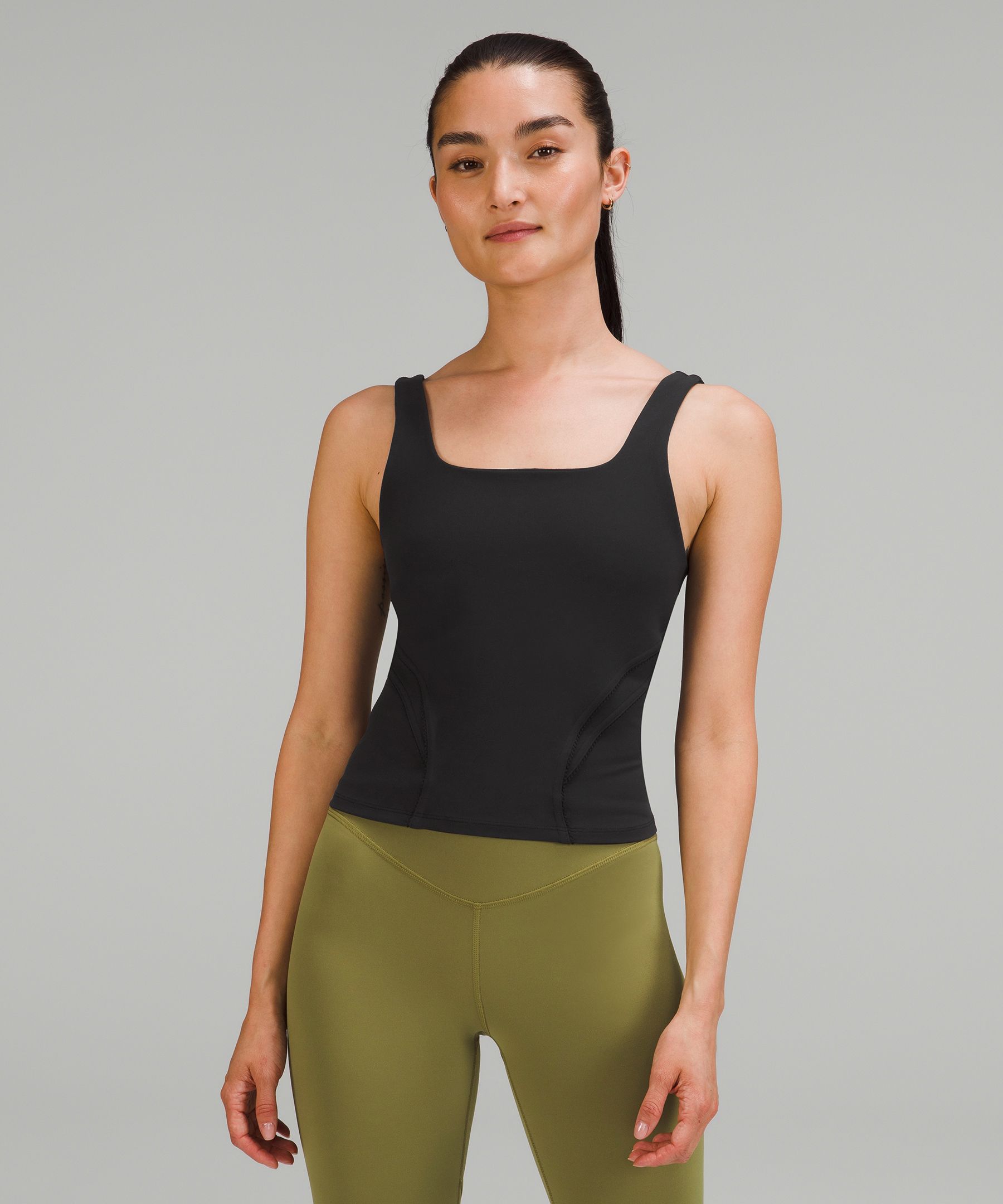 Cross-Back Nulu Yoga Tank Top, Tank Tops