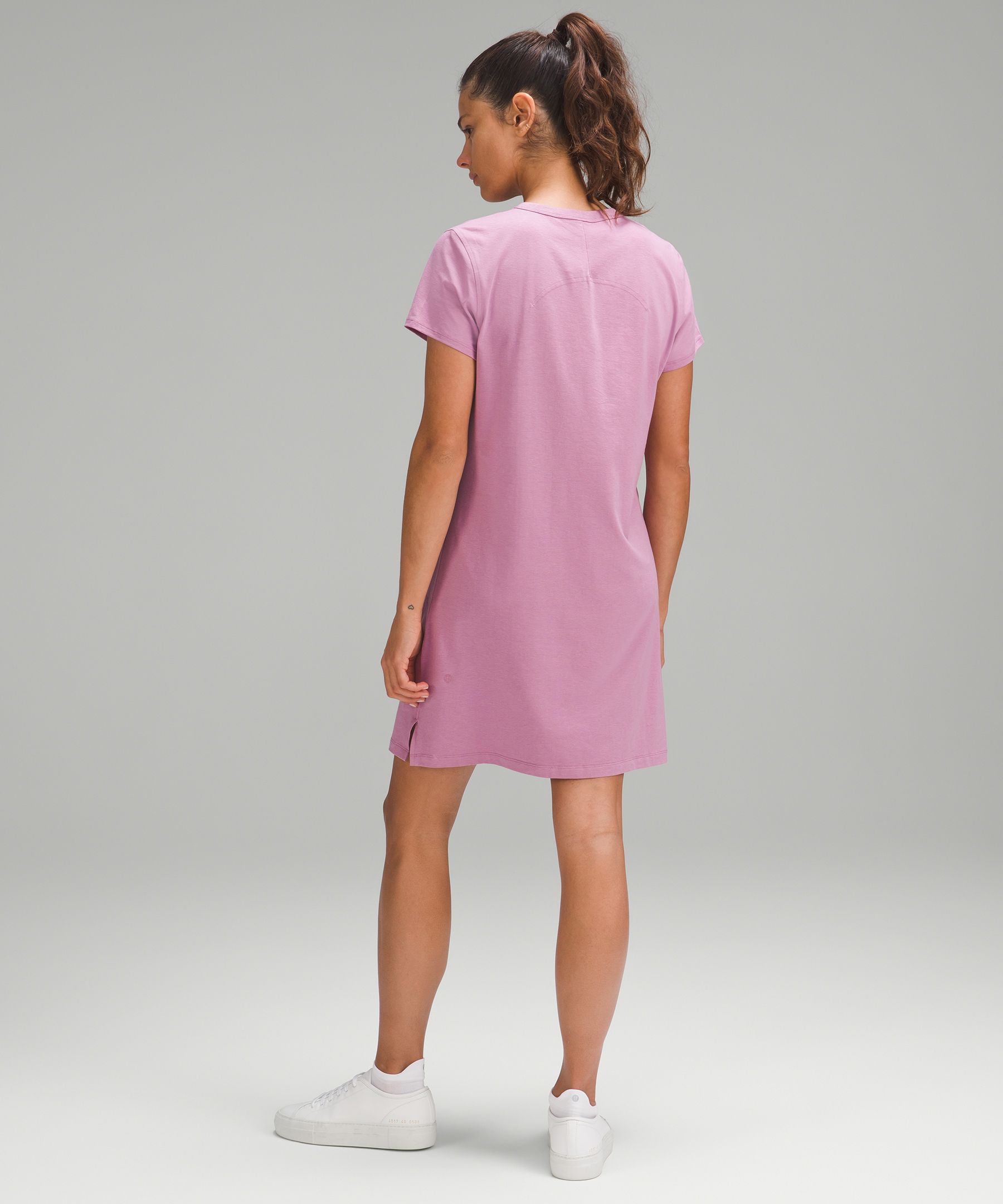 Classic-Fit Cotton-Blend T-Shirt Dress