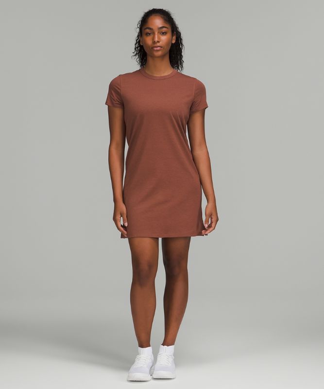 Classic-Fit Cotton-Blend T-Shirt Dress