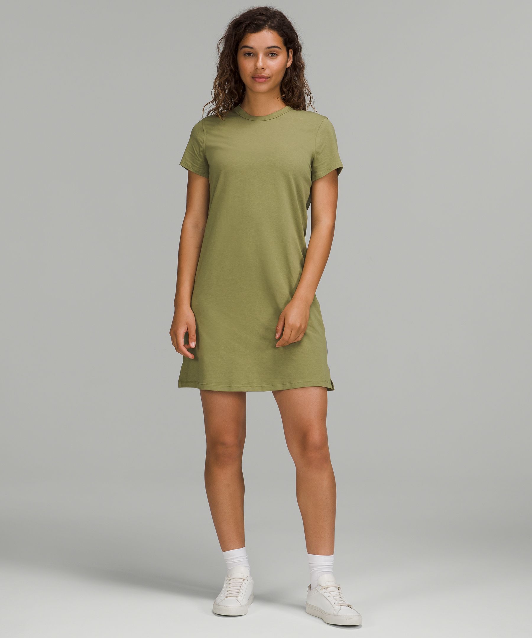 Classic-Fit Cotton-Blend T-Shirt Dress