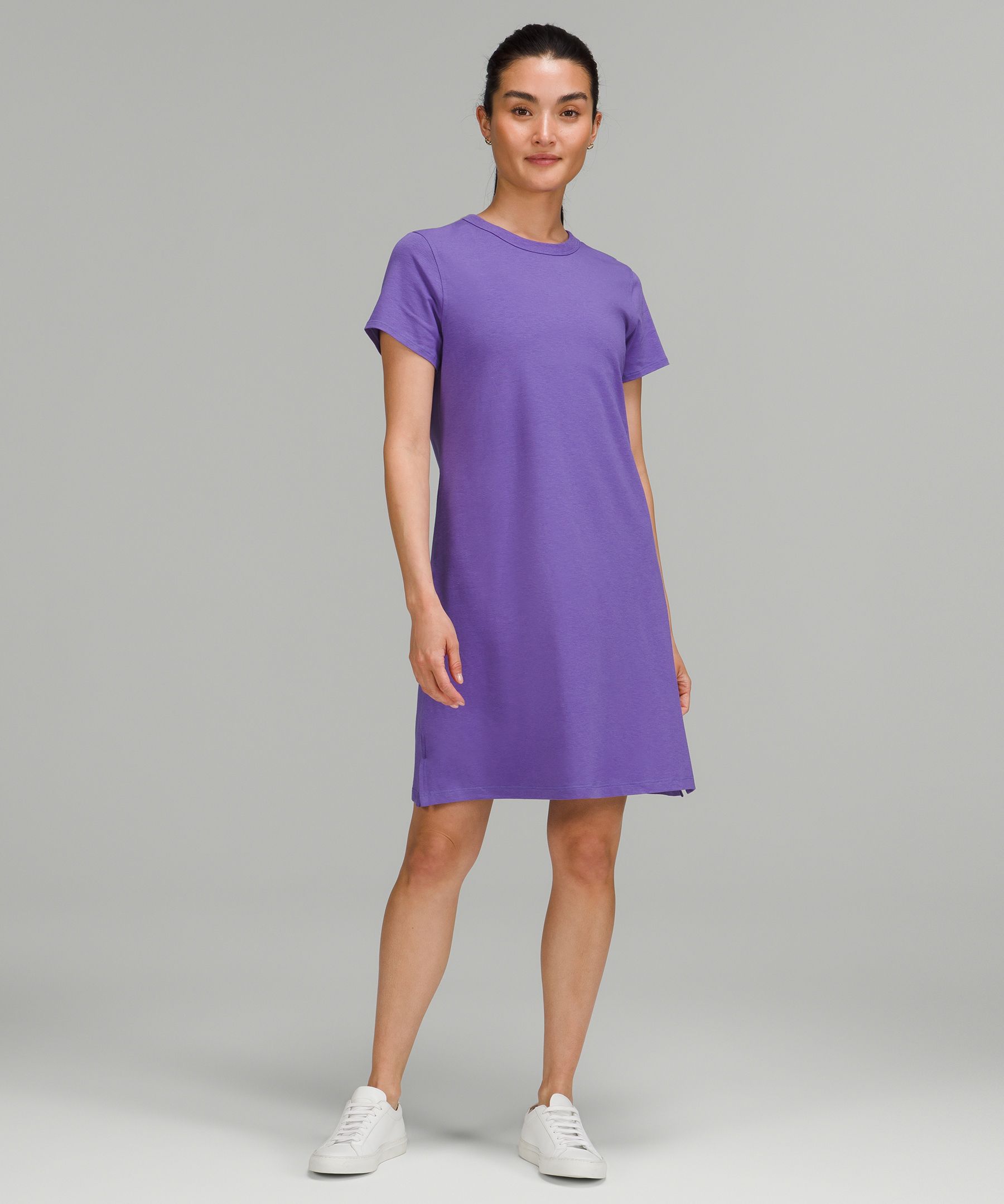 ルルレモンCotton-Blend T-Shirt Dress LW1EIVS_050174_1?size=1600,1600