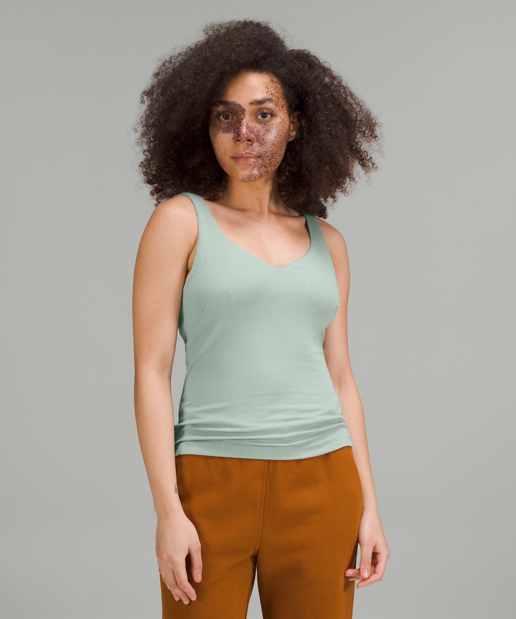 So Smooth Modal Cami Top w/ Built In Shelf Bra