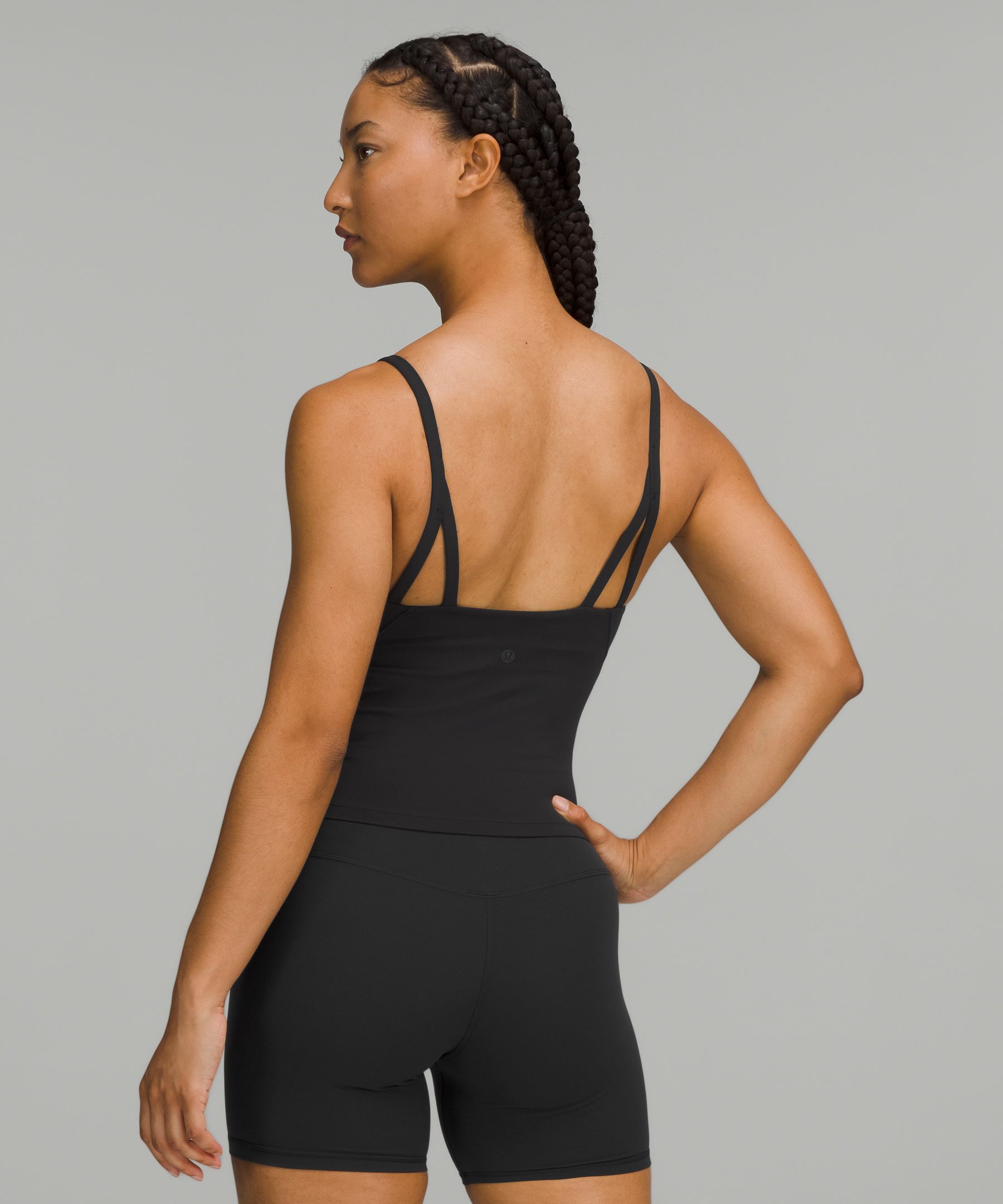Lululemon Strappy Seamless Yoga Shelf Tank Top Size 6 NWT - $58 New With  Tags - From Leslee