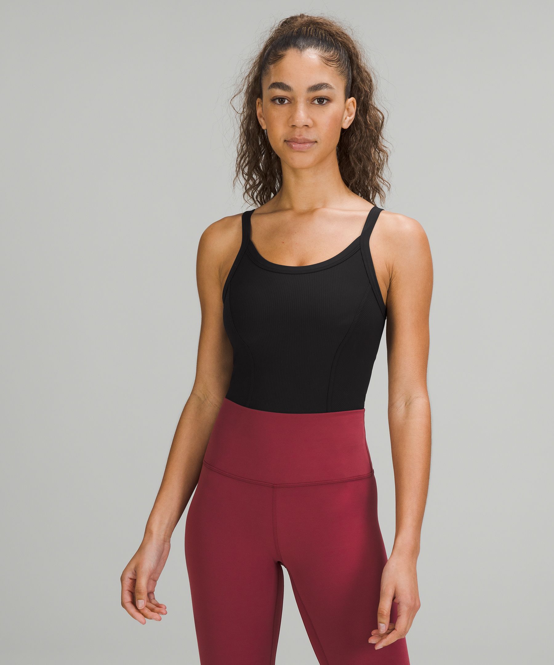 Ribbed Yoga Bodysuit