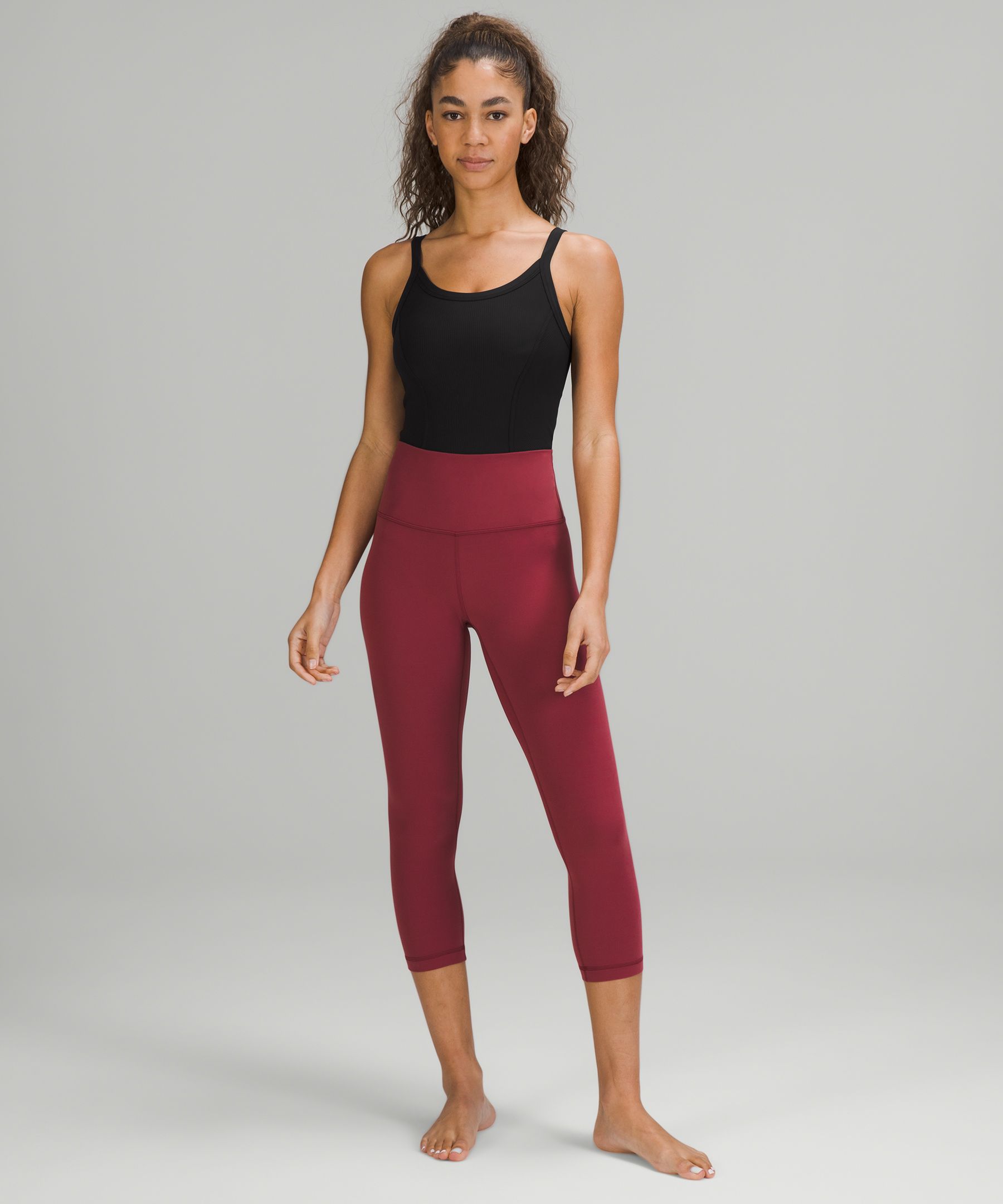 Dynamic Racerback Ribbed Bodysuit - Burgundy