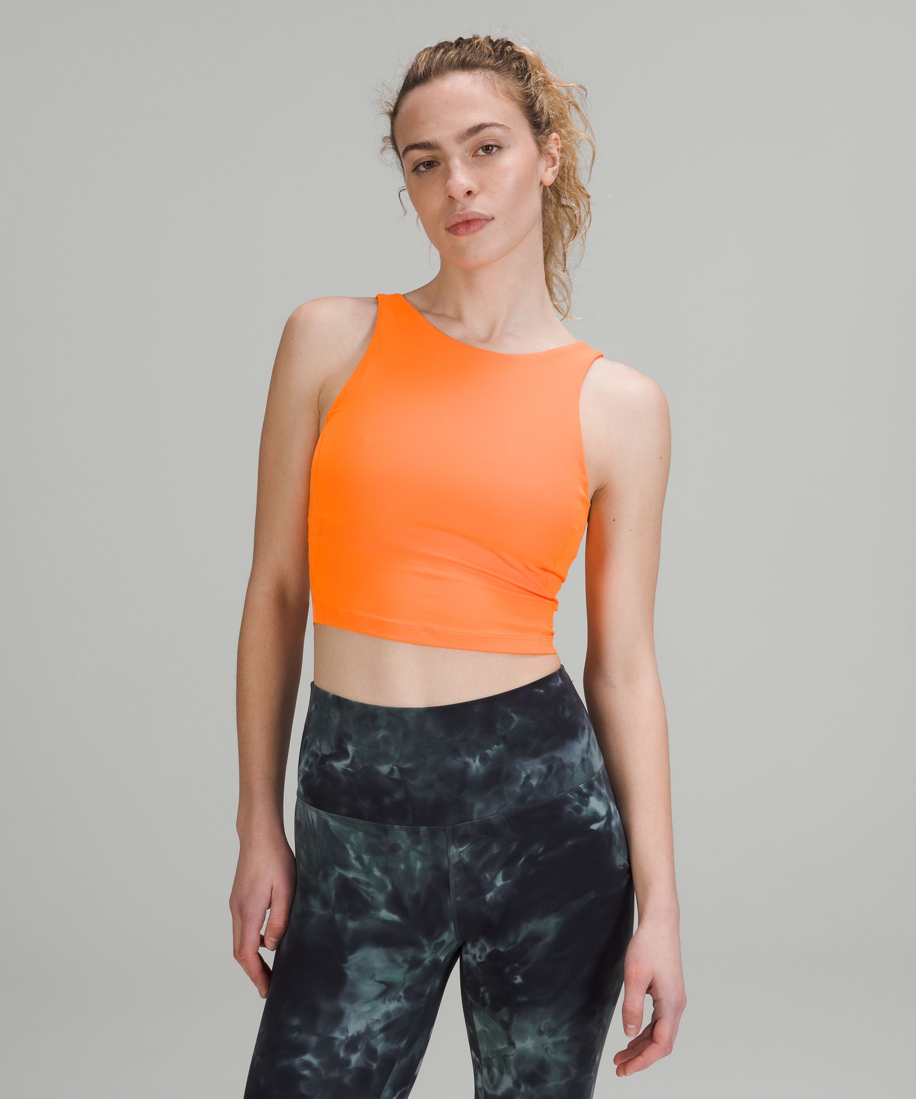 Lululemon Align™ High-neck Tank Top In Orange Soda