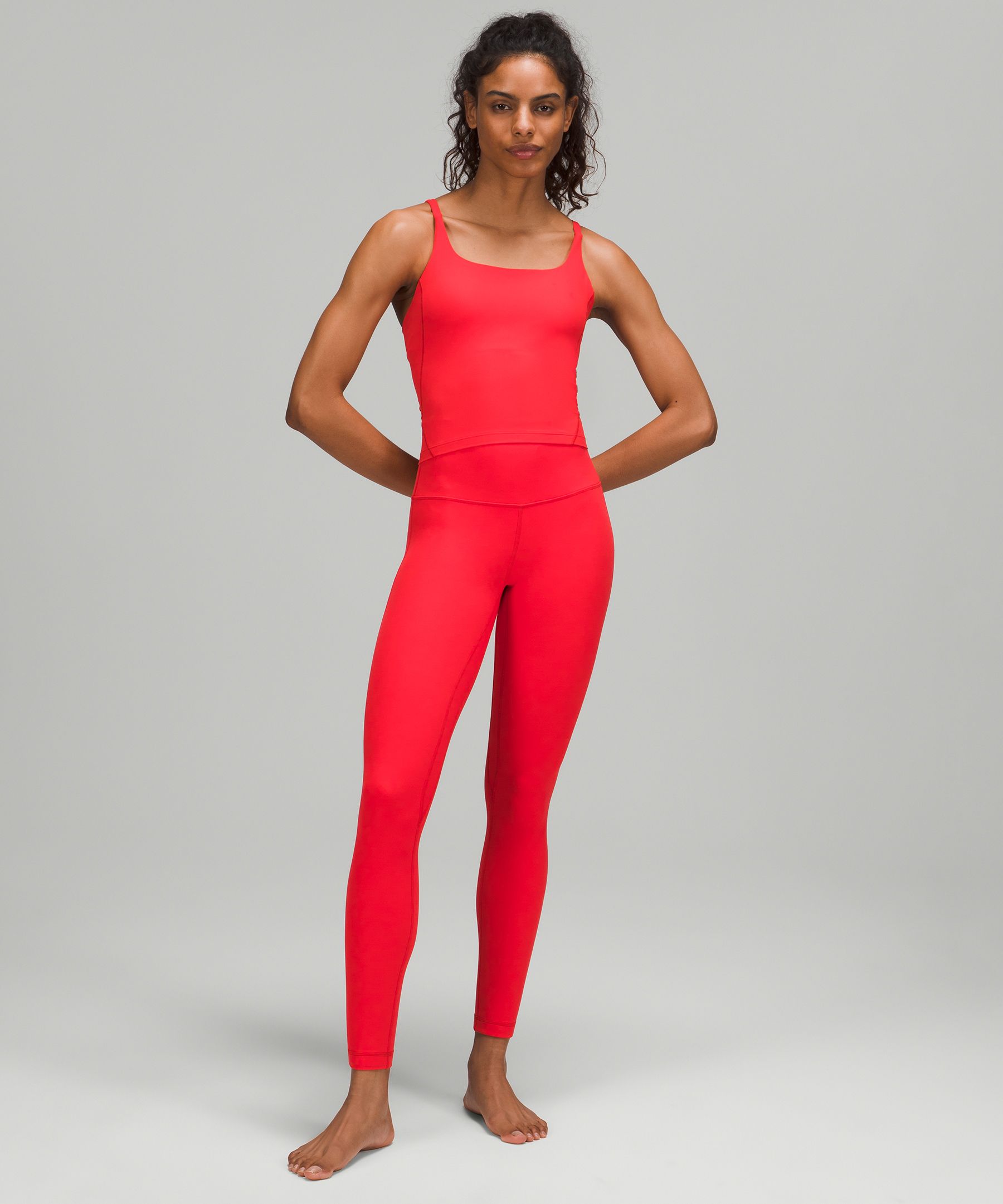 Lululemon Strappy Nulu Shelf Tank Top | ModeSens