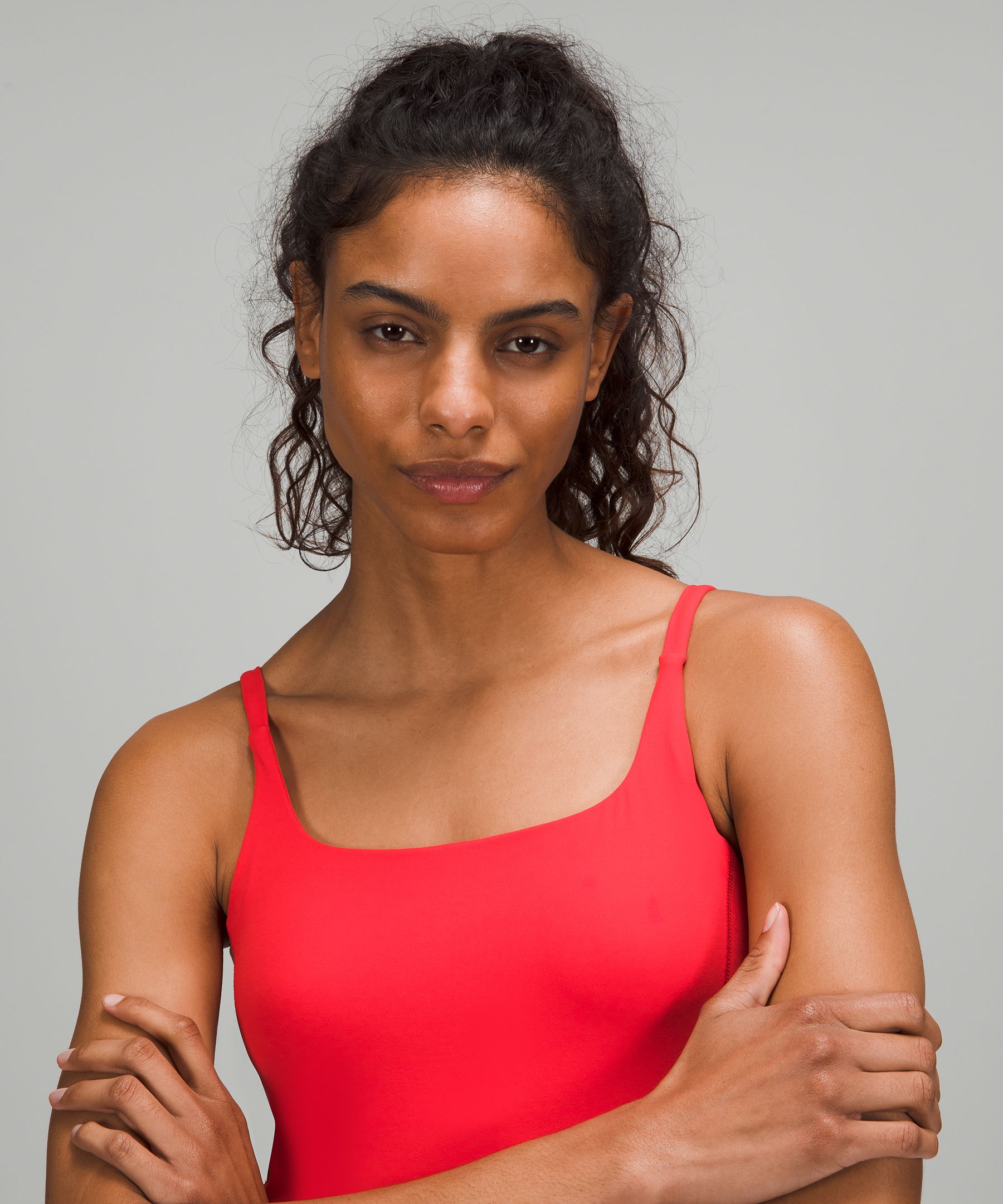 Lululemon Strappy Nulu Shelf Tank Top