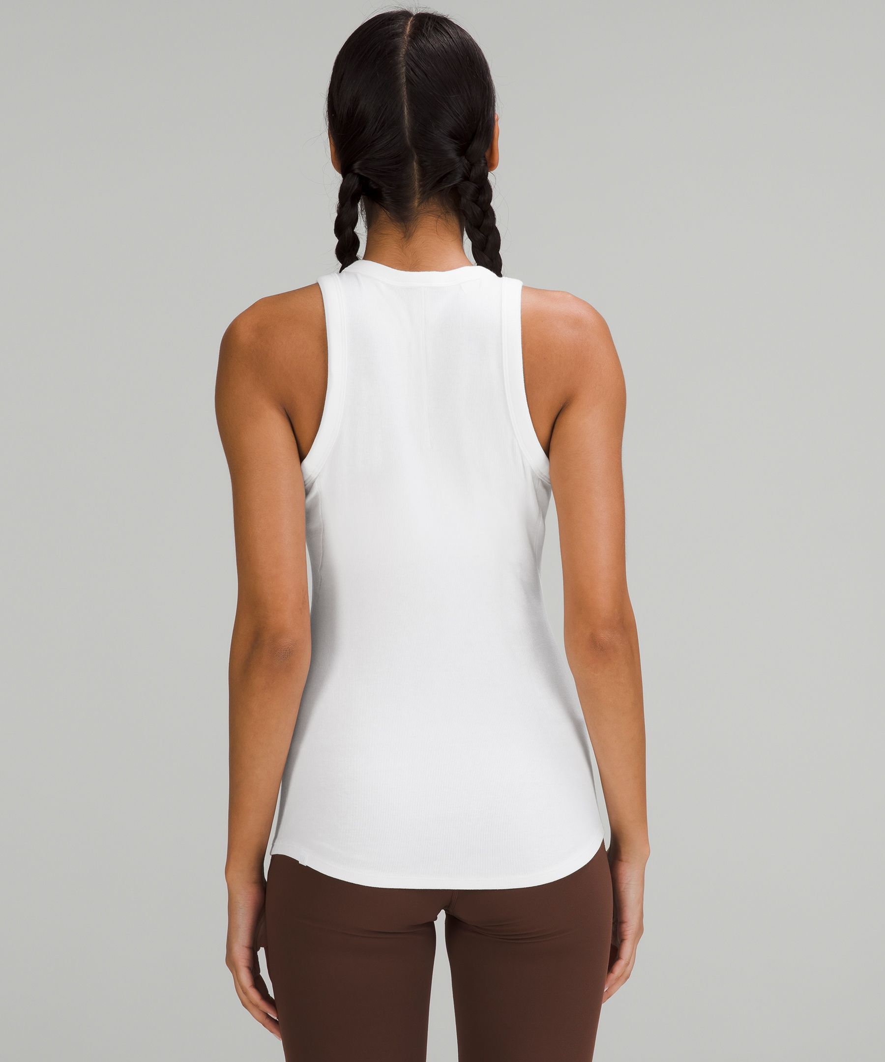 Shop Lululemon Hold Tight Tank Top In White