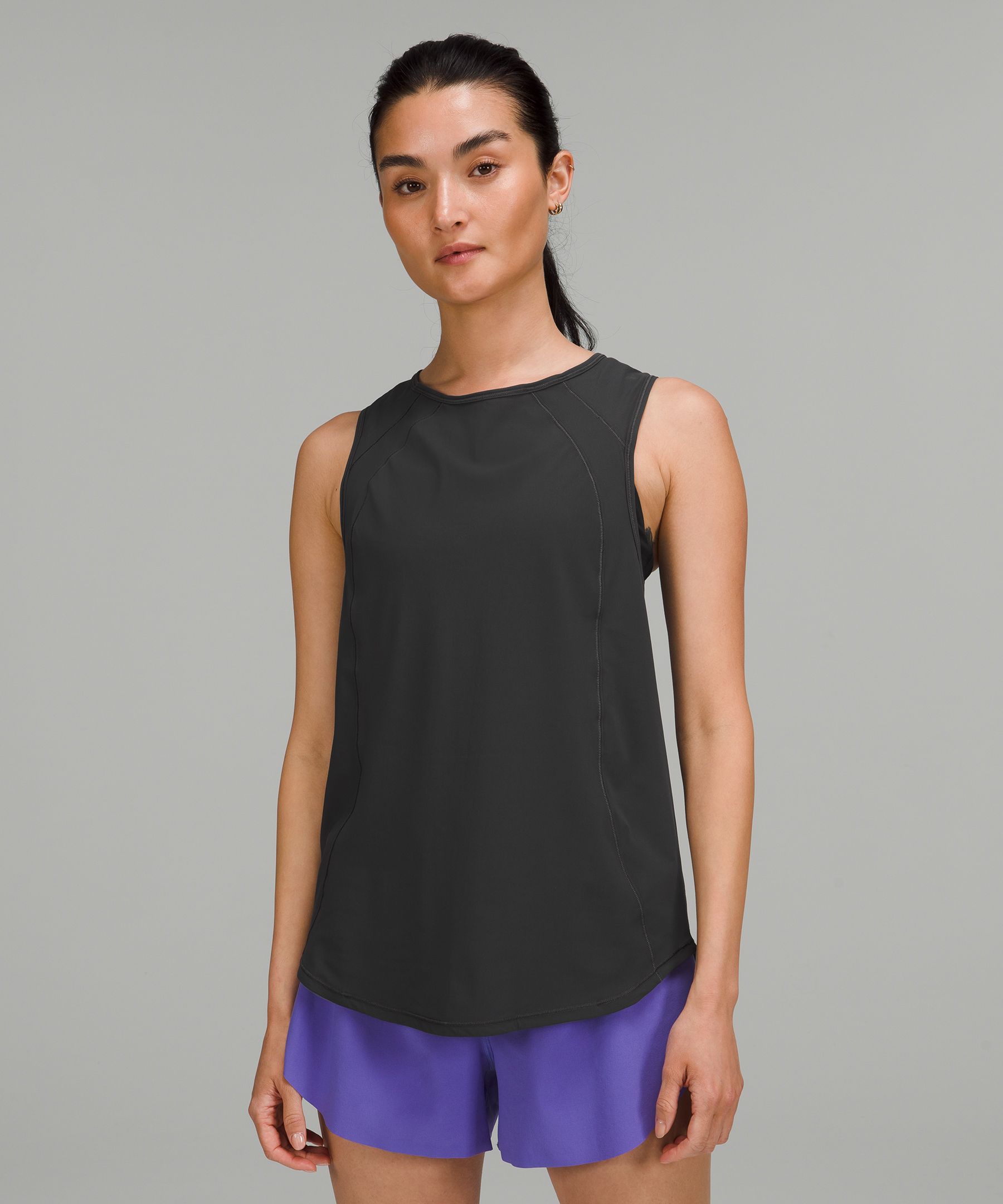 Lululemon Sculpt Tank Top In Graphite Grey